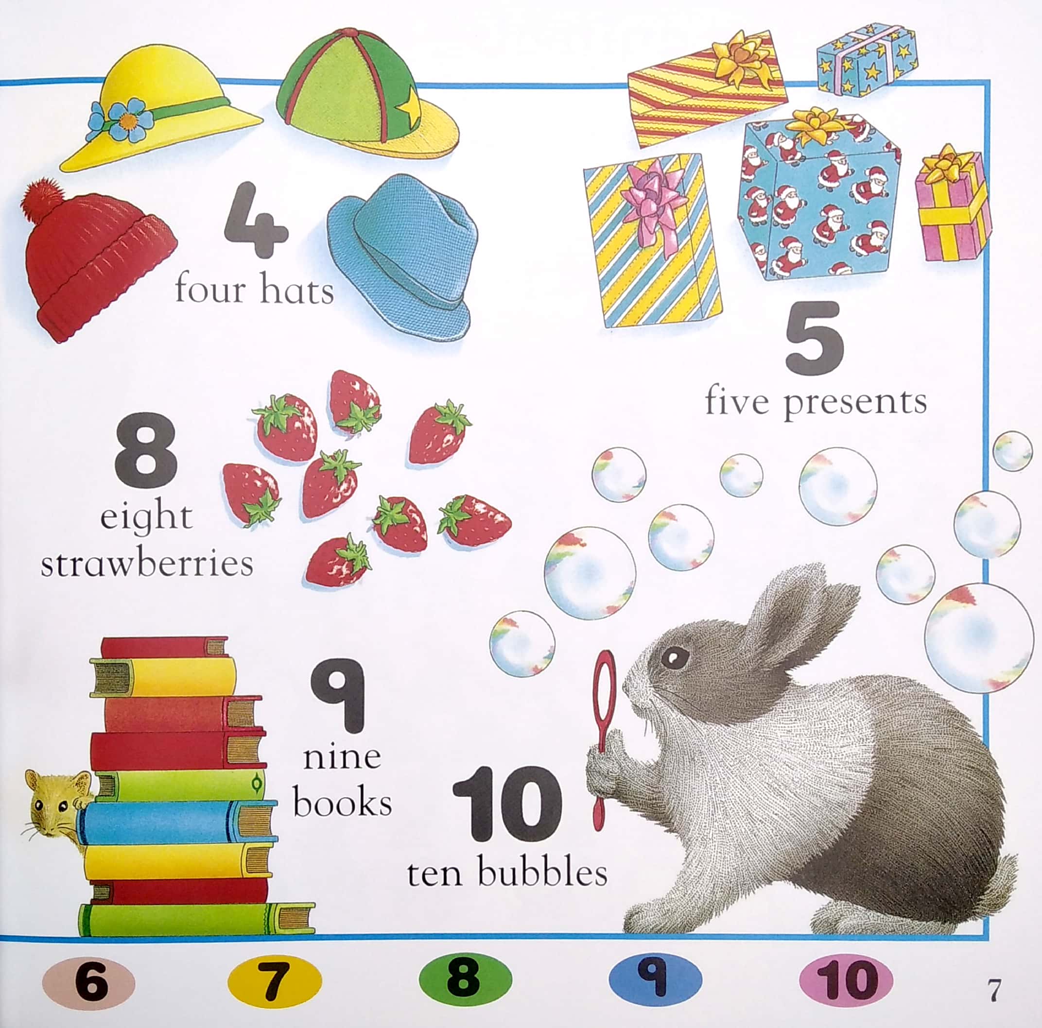 little rabbits' first numbers: learn first numbers with the little rabbits - Ảnh 4