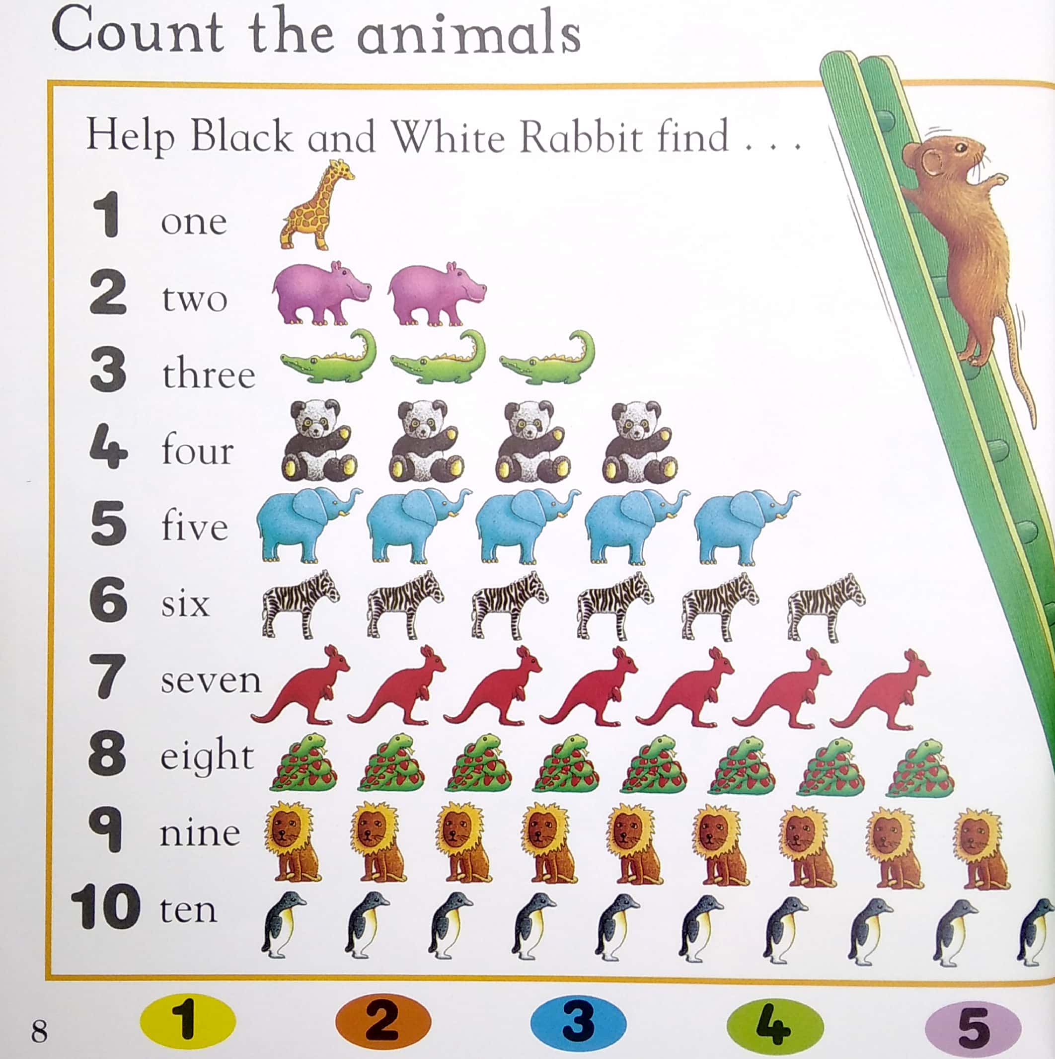 little rabbits' first numbers: learn first numbers with the little rabbits - Ảnh 5