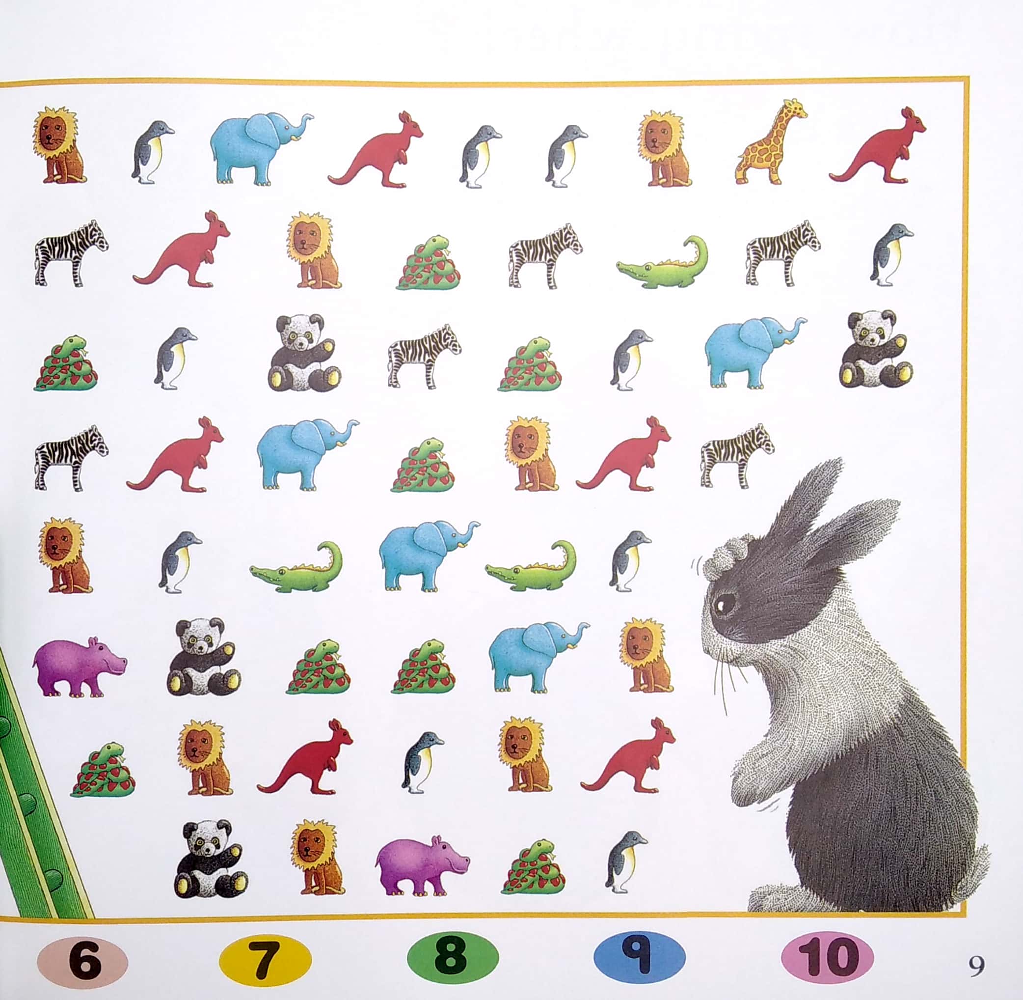 little rabbits' first numbers: learn first numbers with the little rabbits - Ảnh 6