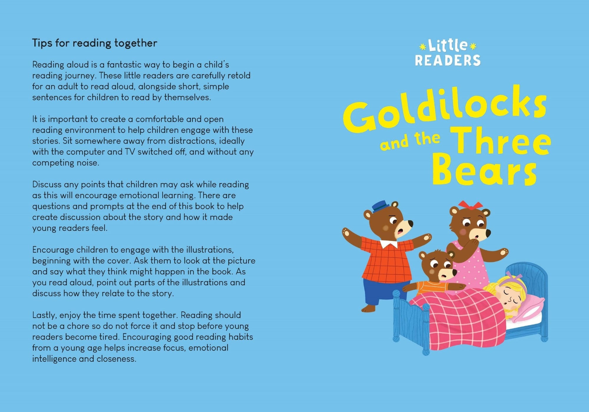 little readers - goldilocks and the three bears - Ảnh 5
