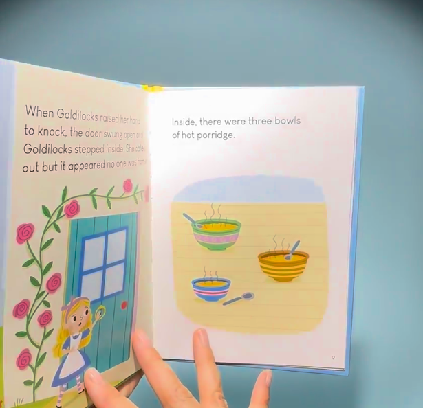 little readers - goldilocks and the three bears - Ảnh 6