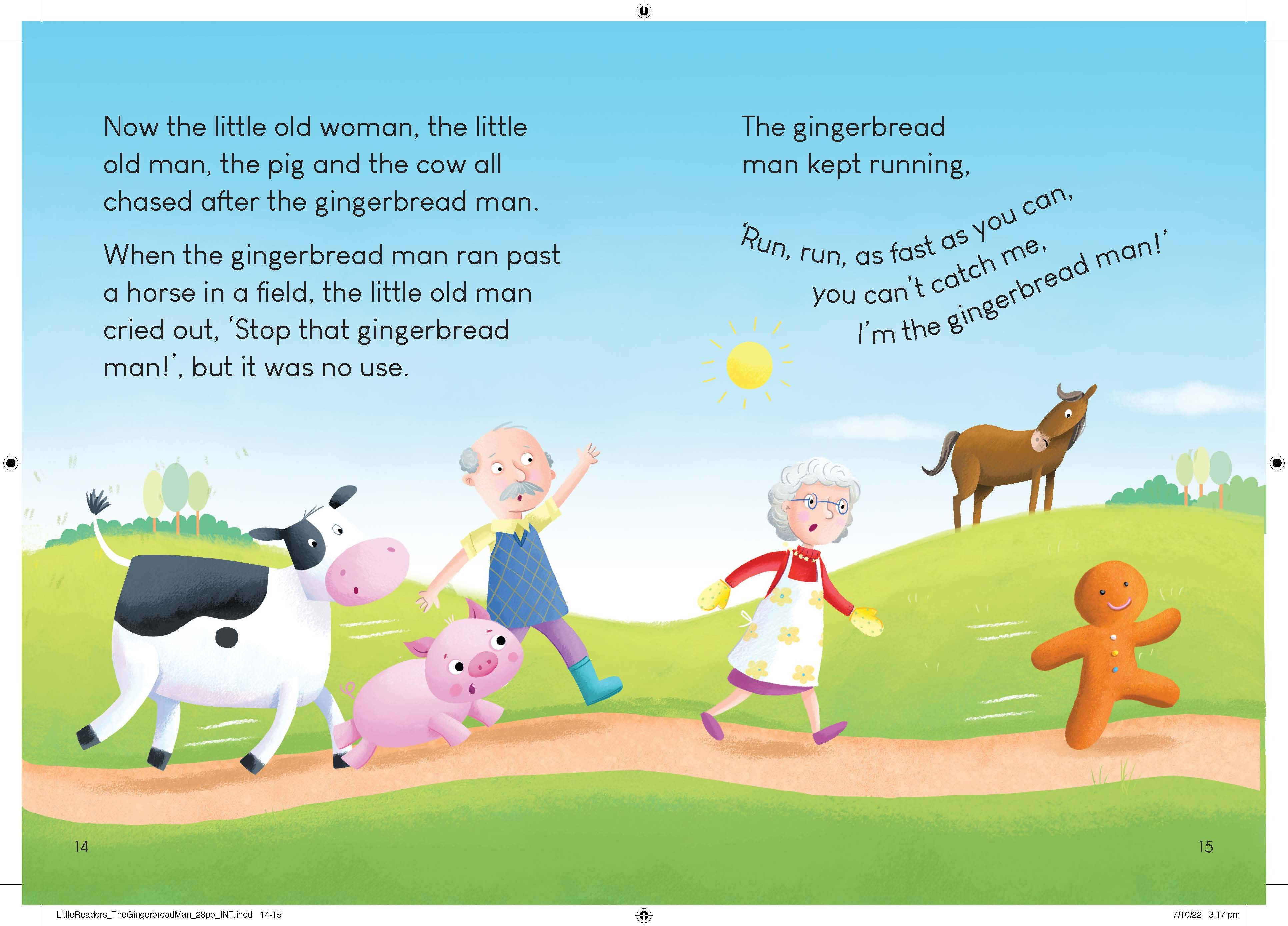 little readers - the gingerbread man - Ảnh 5