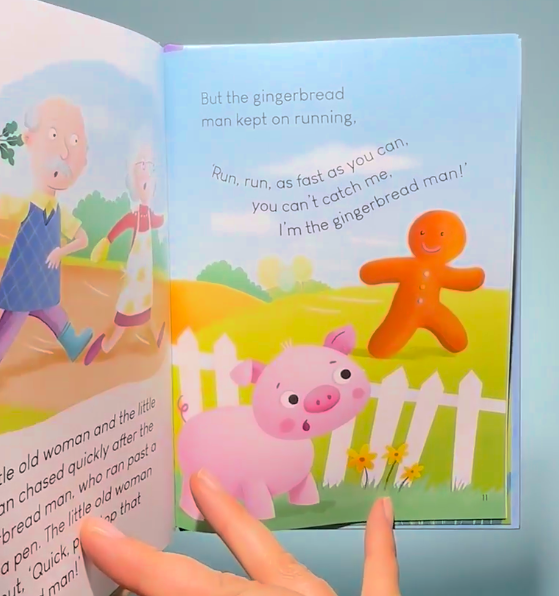 little readers - the gingerbread man - Ảnh 6