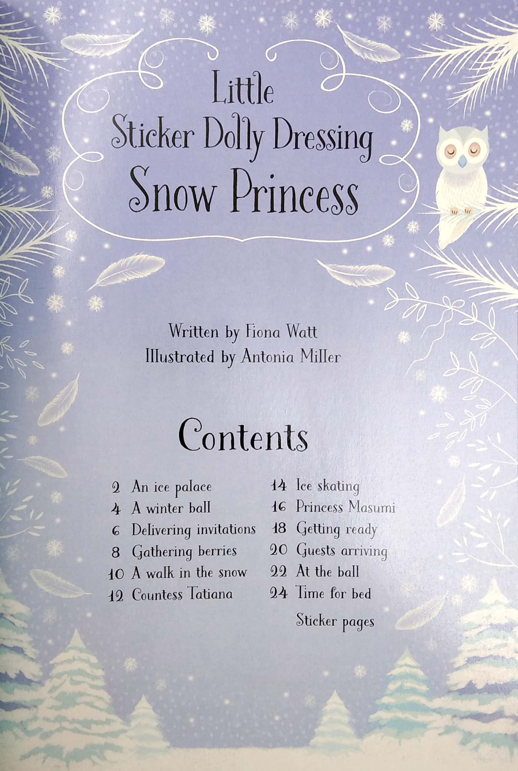 little sticker dolly dressing snow princess - Ảnh 3