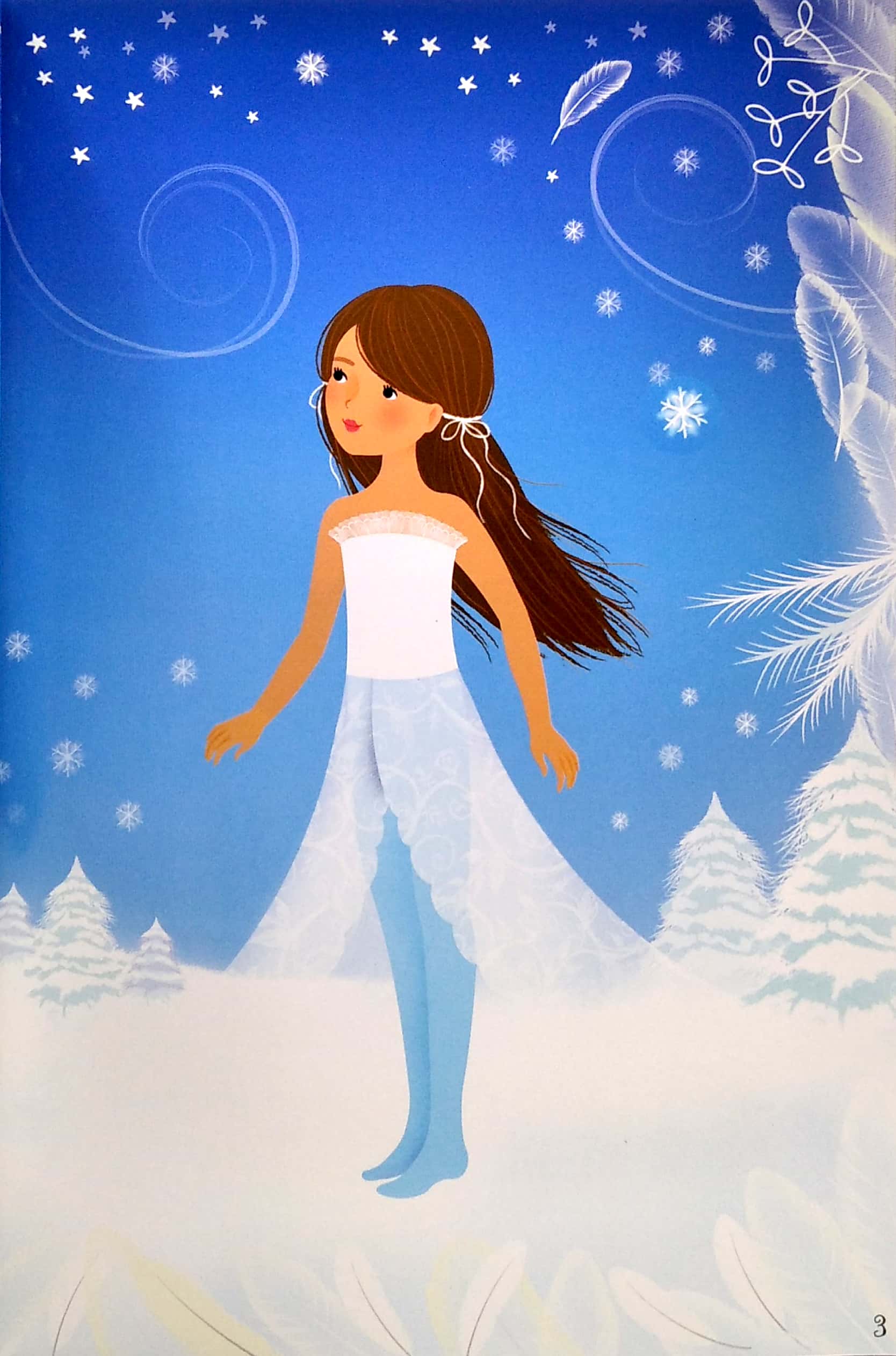 little sticker dolly dressing snow princess - Ảnh 5