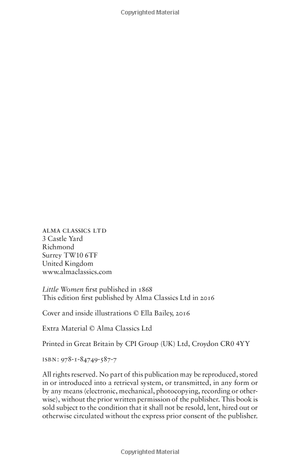 little women: illustrated by ella bailey (alma junior classics) - Ảnh 5