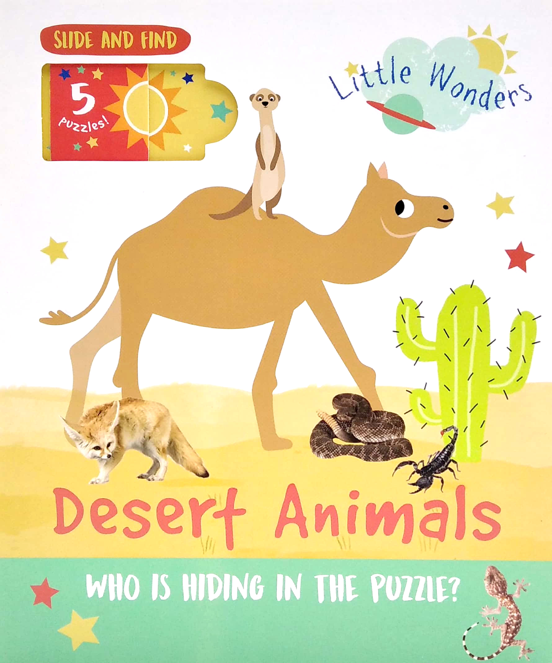 little wonders: desert animals - 5 puzzles - Ảnh 2