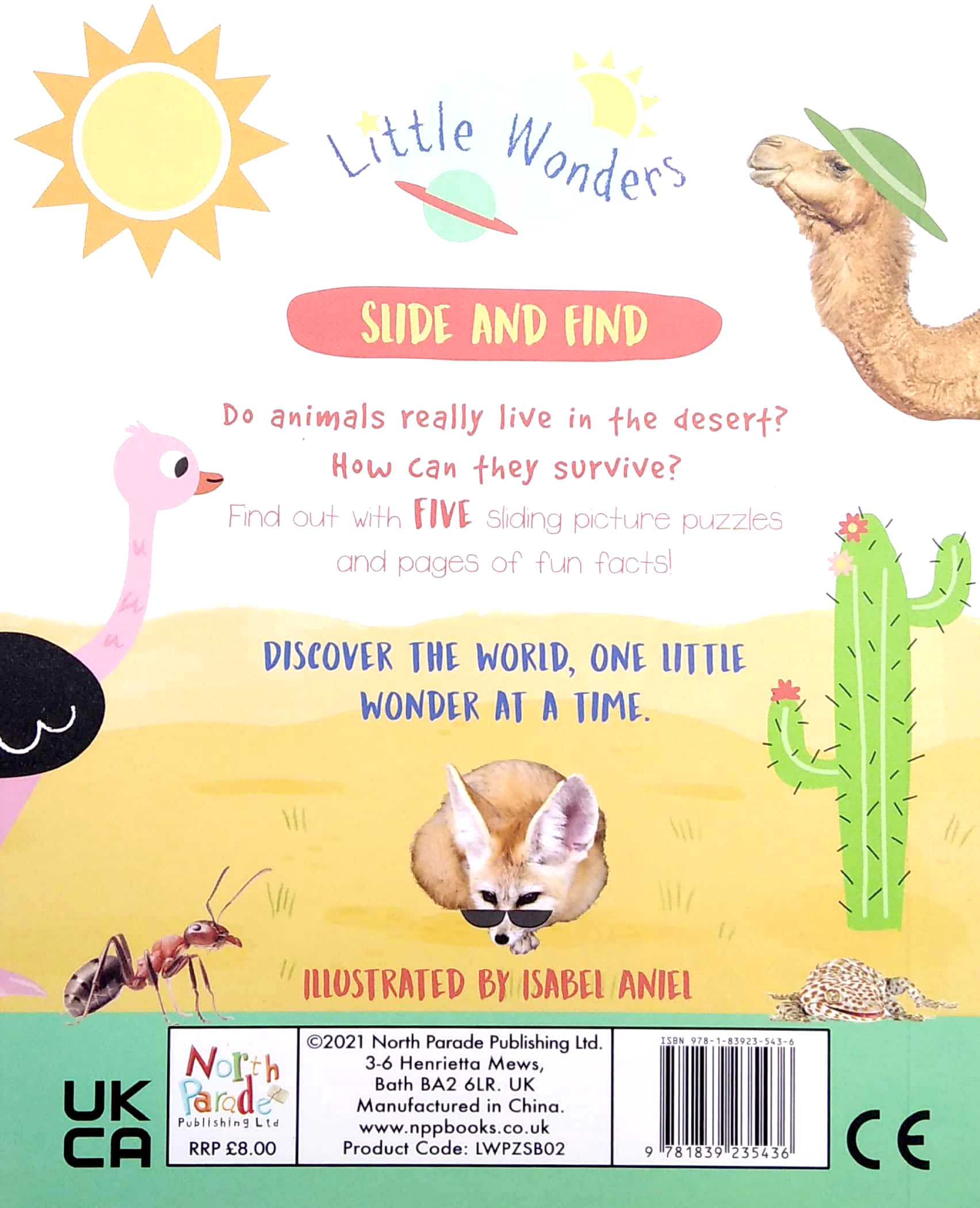 little wonders: desert animals - 5 puzzles - Ảnh 6