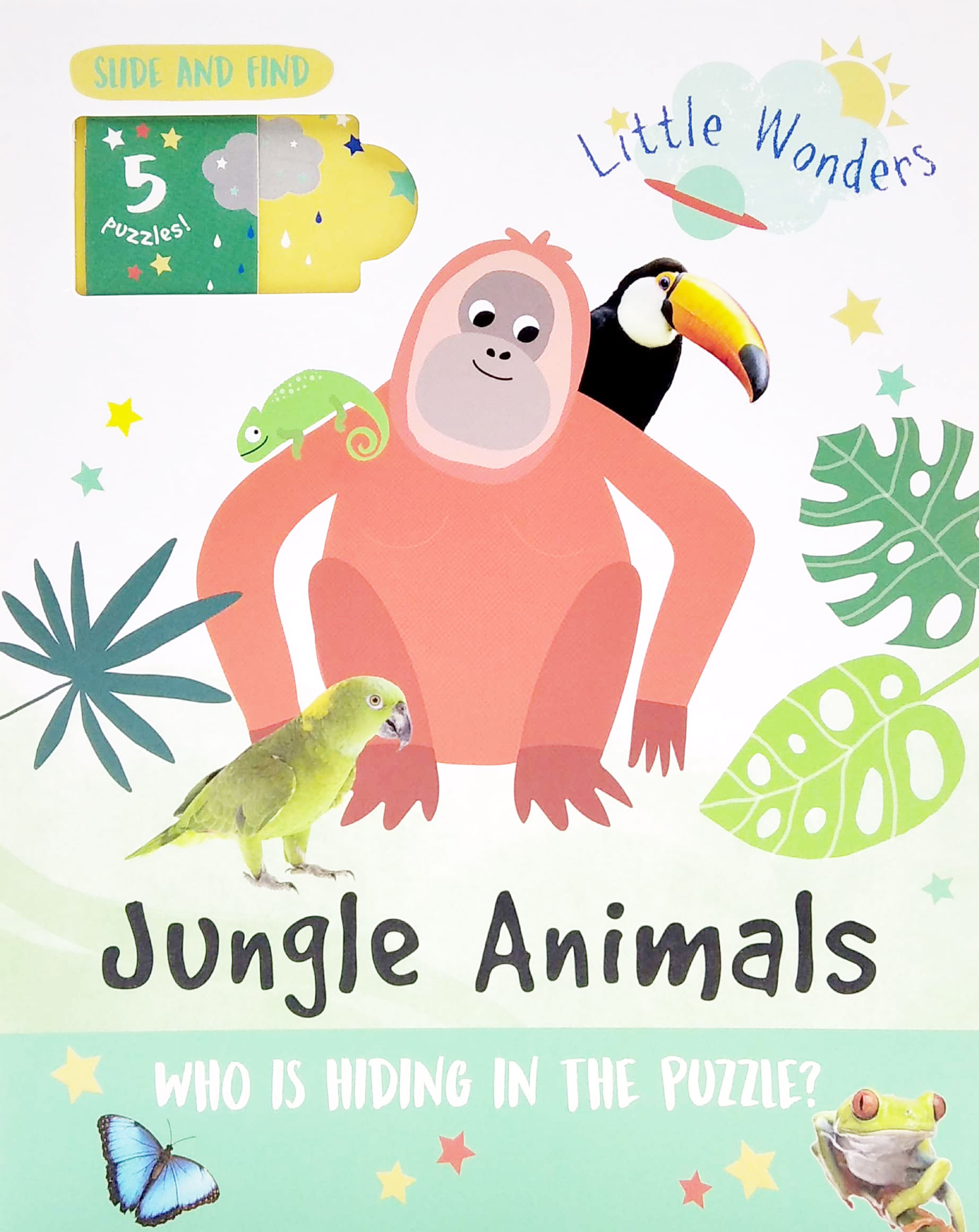 little wonders: jungle animals - 5 puzzles - Ảnh 2