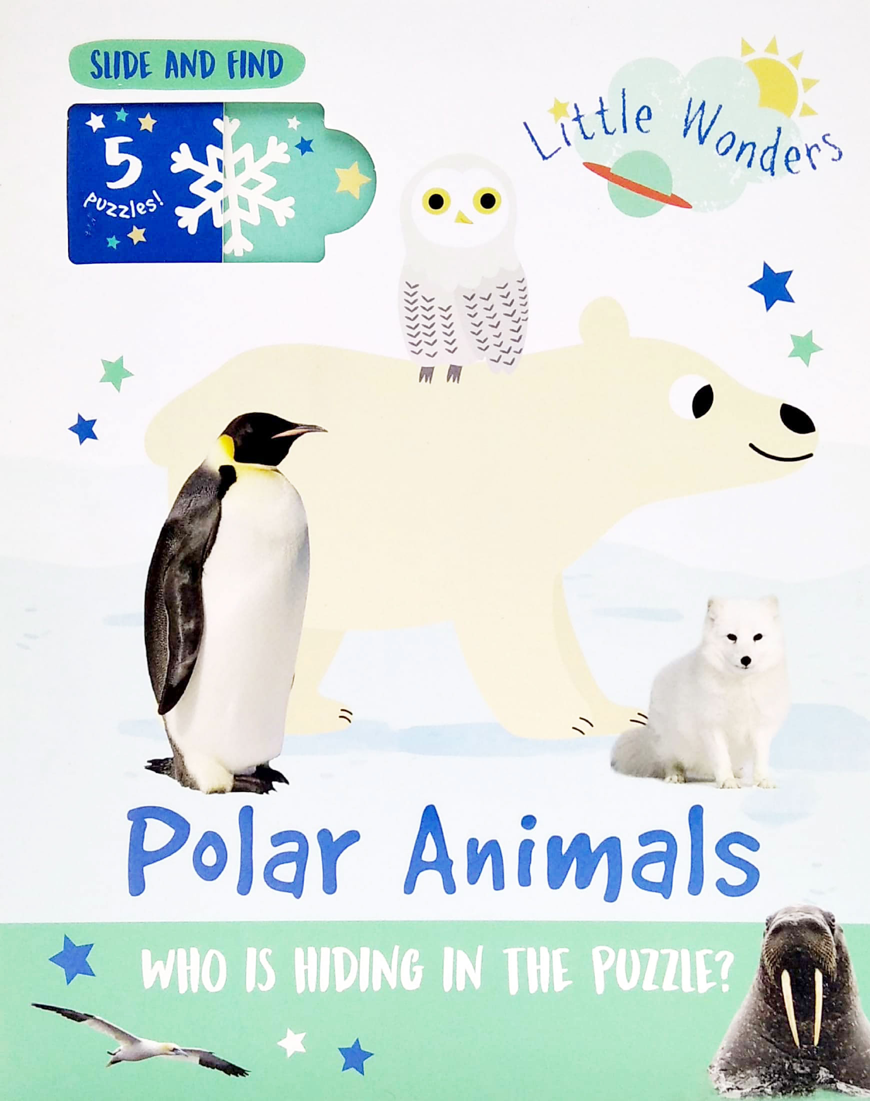little wonders: polar animals - 5 puzzles - Ảnh 2