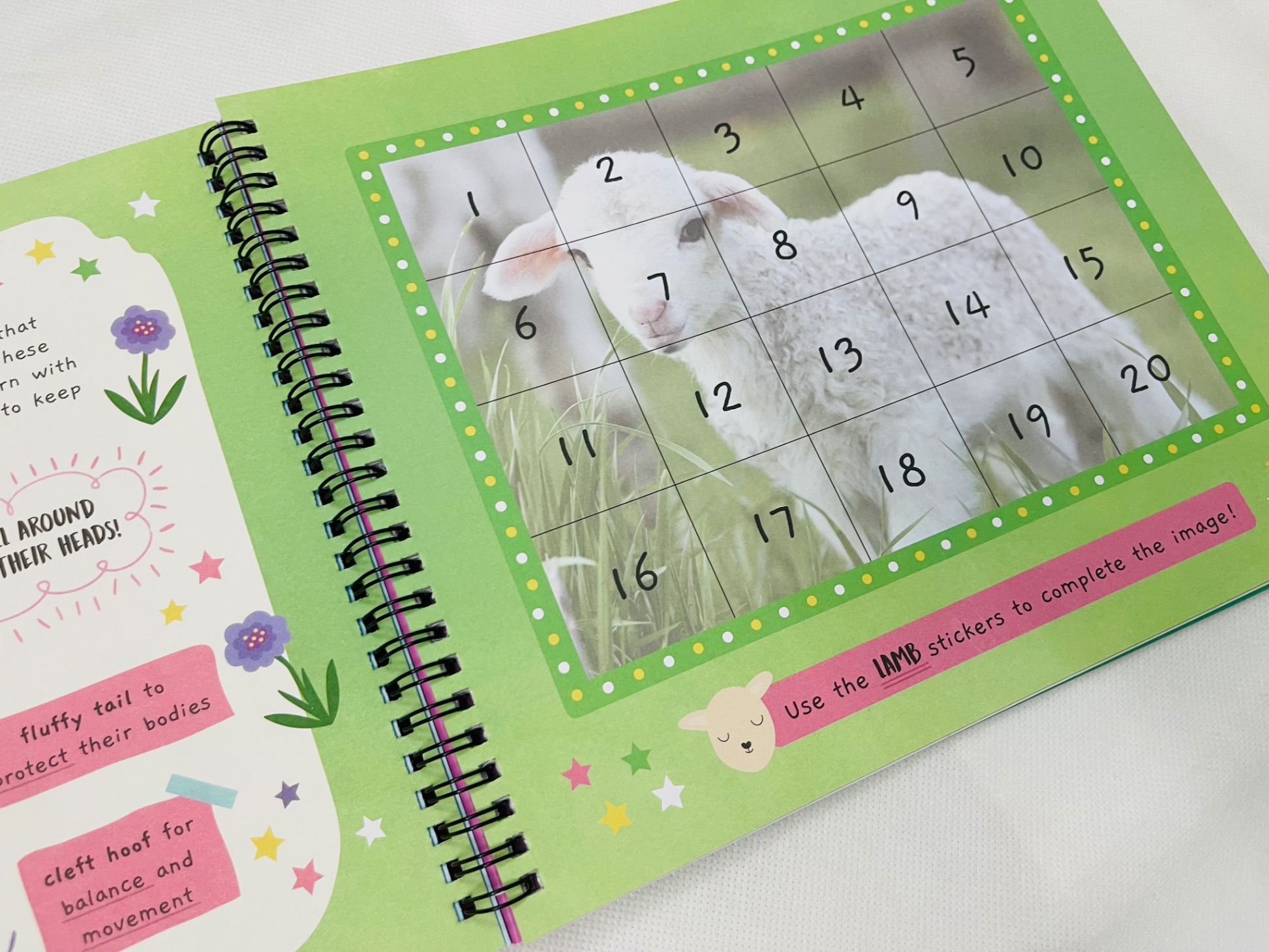 little wonders sticker by number - baby animals - Ảnh 6