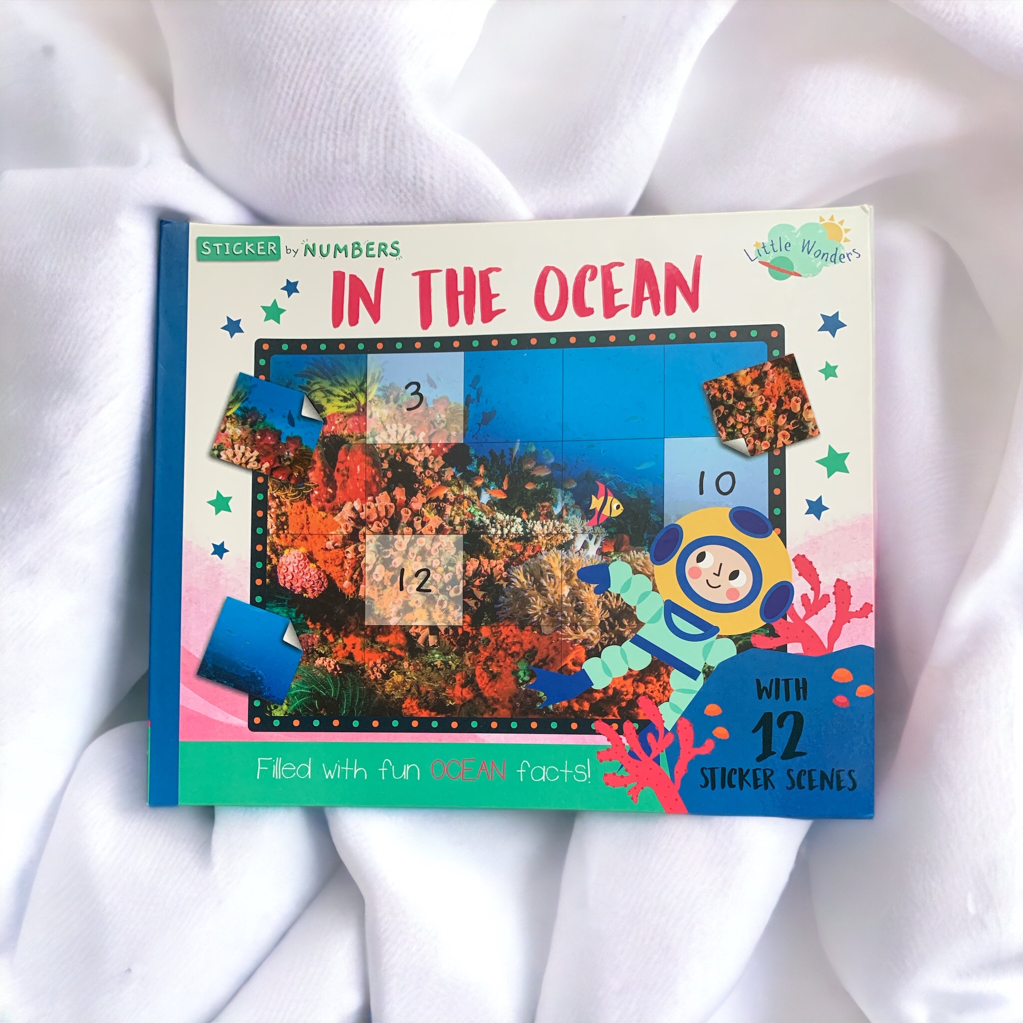 little wonders sticker by number - in the ocean - Ảnh 3