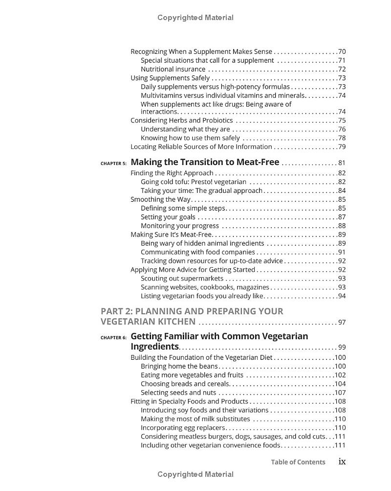 living vegetarian for dummies 2nd edition - Ảnh 10