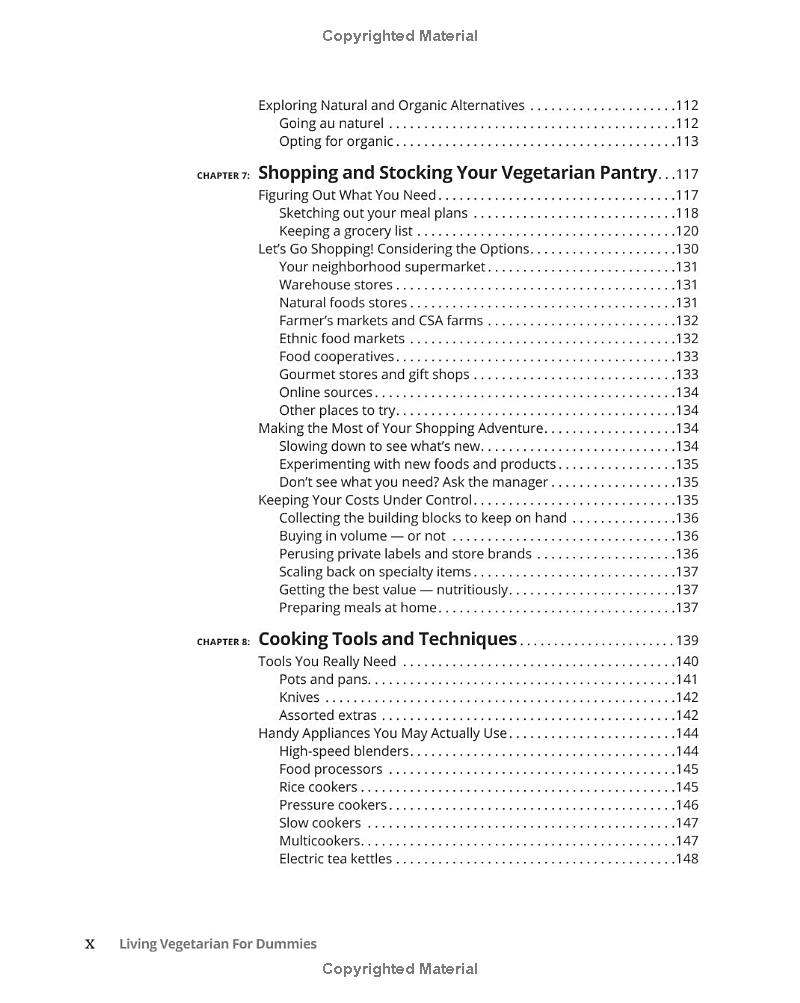 living vegetarian for dummies 2nd edition - Ảnh 11