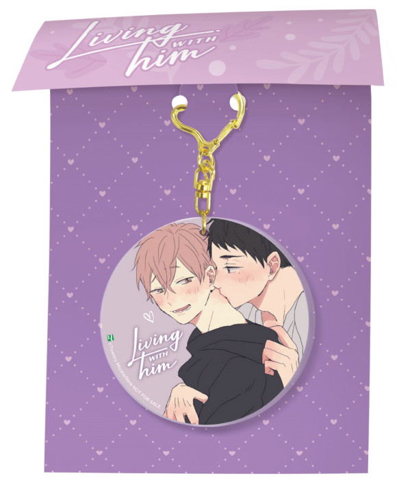 living with him - cuộc sống có cậu kề bên - bản sưu tầm - tặng kèm set 2 clear card + card holder + móc khóa acrylic - Ảnh 5
