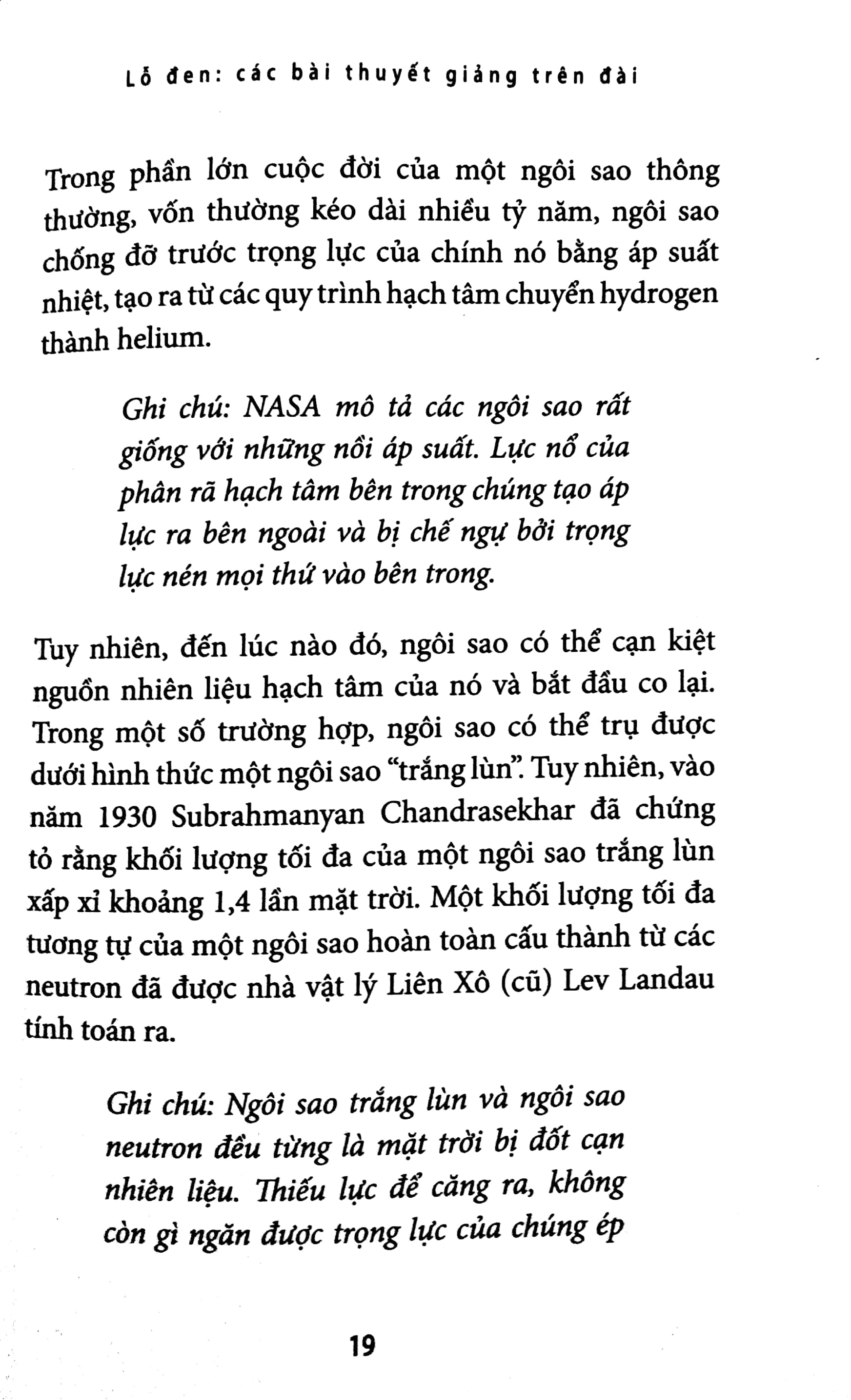 lỗ đen: các bài tuyết giảng trên đài - Ảnh 6