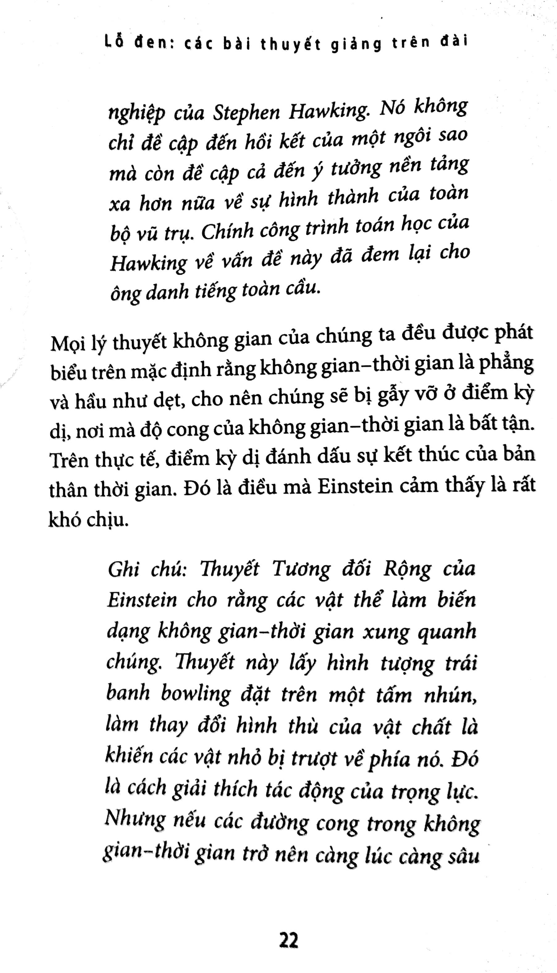 lỗ đen: các bài tuyết giảng trên đài - Ảnh 9