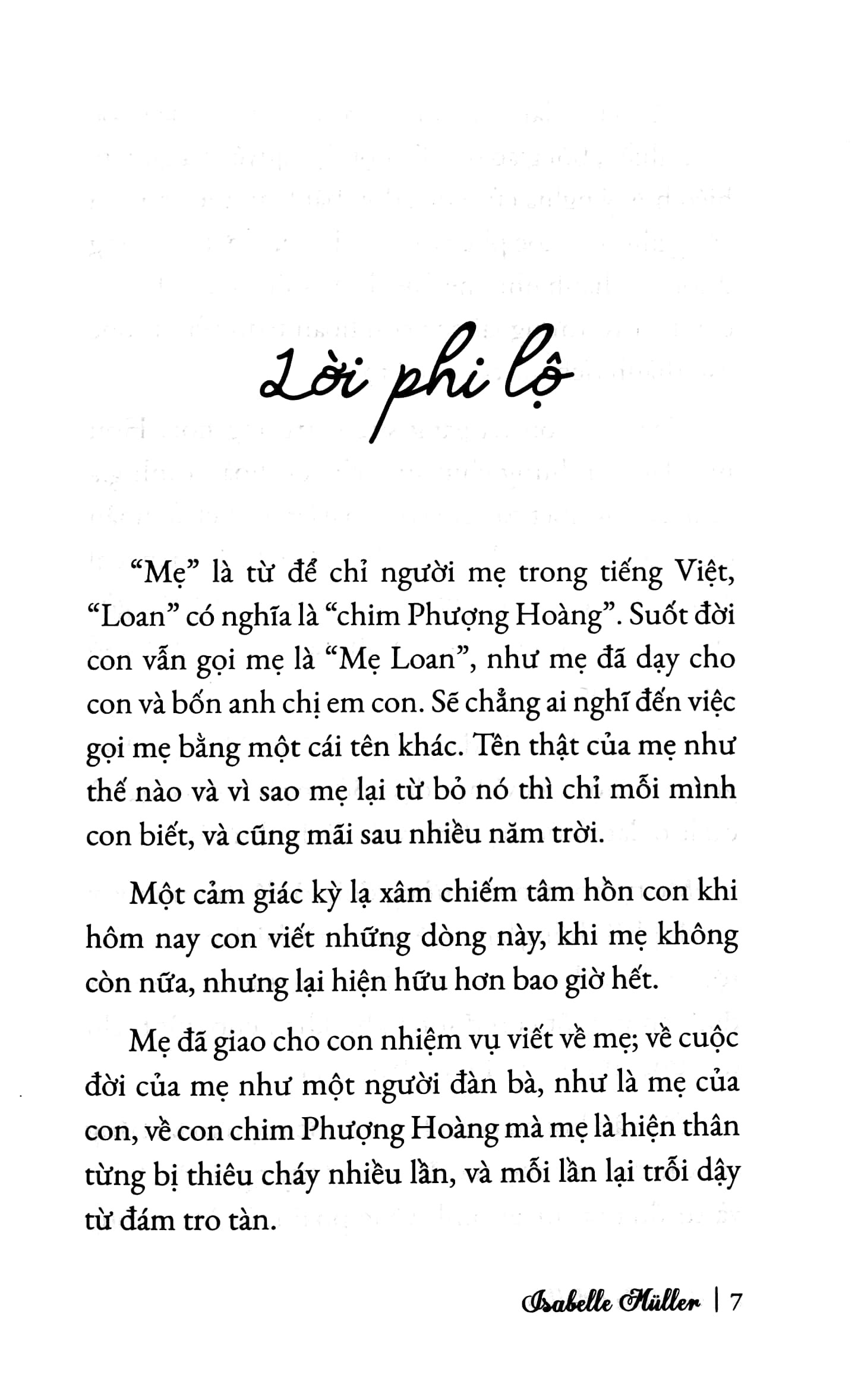 Loan - Tu Cuoc Doi Cua Mot Con Chim Phuong Hoang (Tai Ban 2025) - Ảnh 3