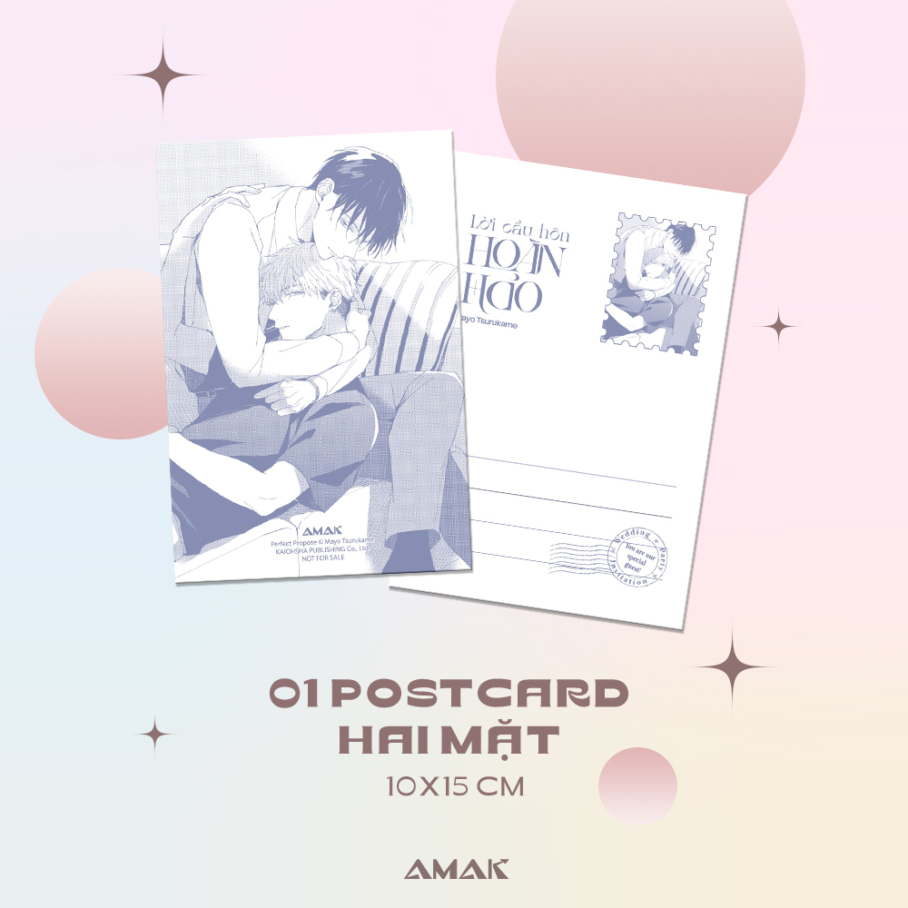 lời cầu hôn hoàn hảo - tặng kèm bookmark hai mặt + postcard hai mặt - Ảnh 4