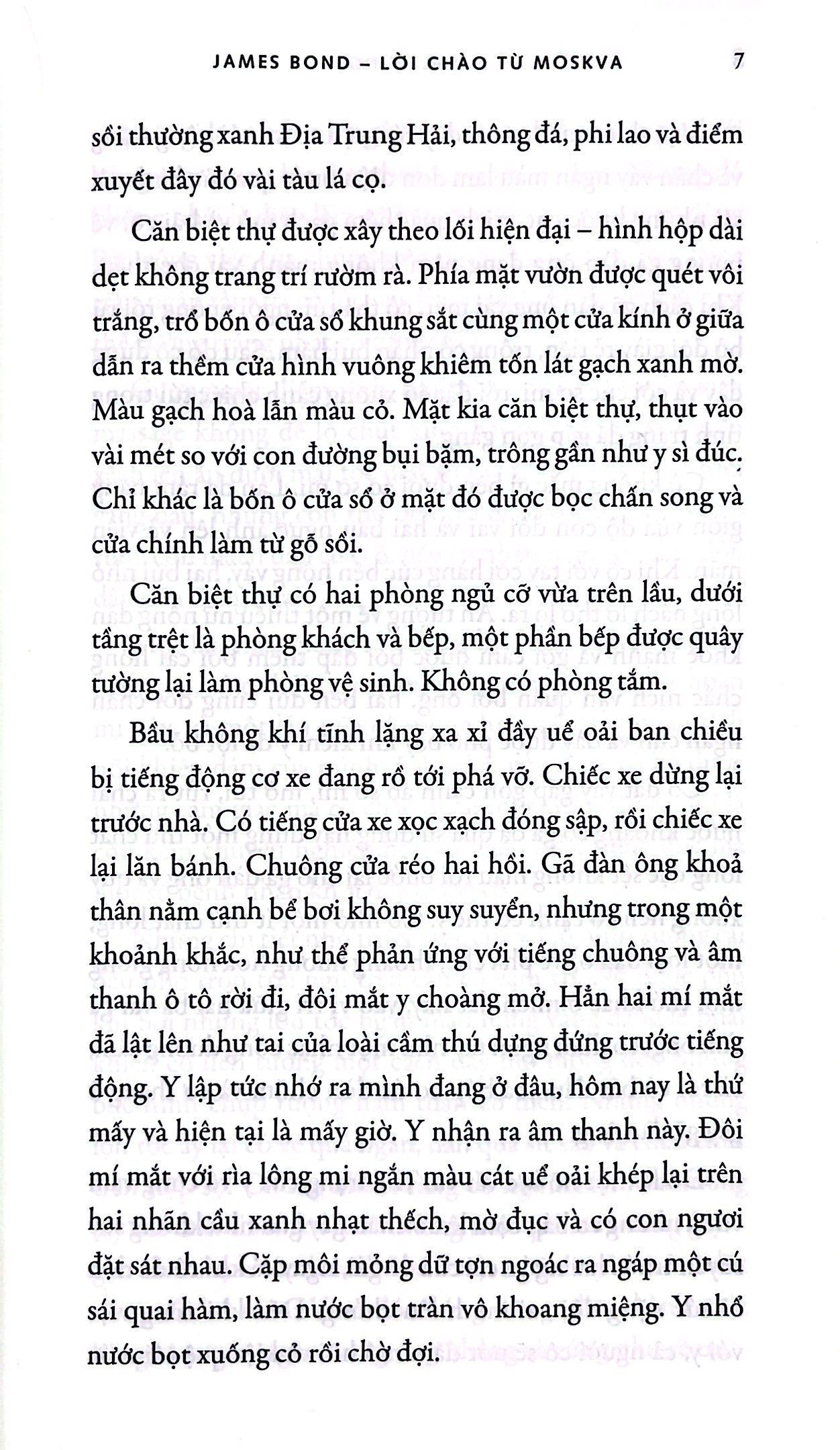 lời chào từ moskva (series james bond) - bản giới hạn - tặng kèm bìa áo + postcard 2 mặt - Ảnh 6