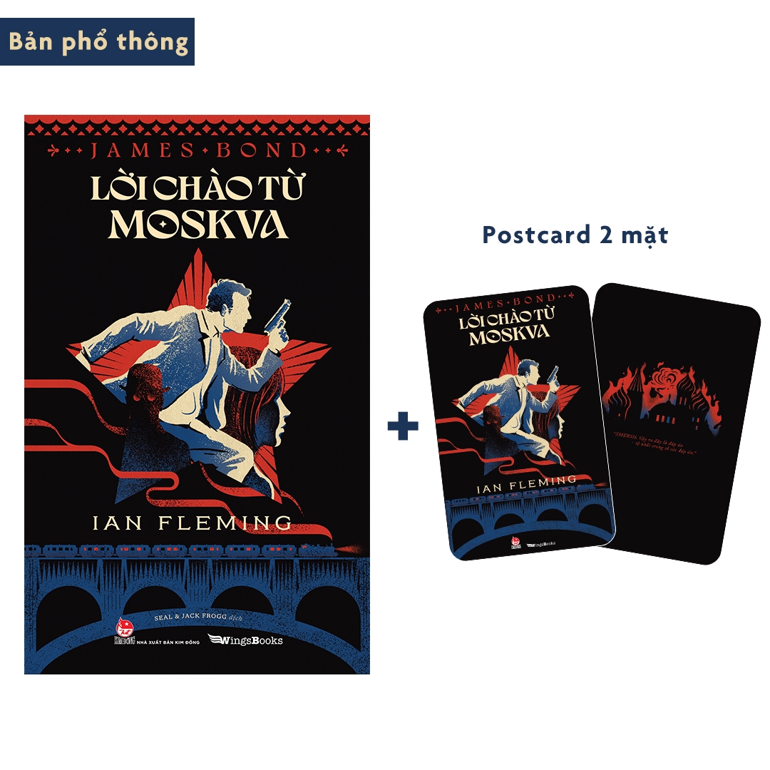 lời chào từ moskva (series james bond) - bản phổ thông - tặng kèm postcard - Ảnh 2