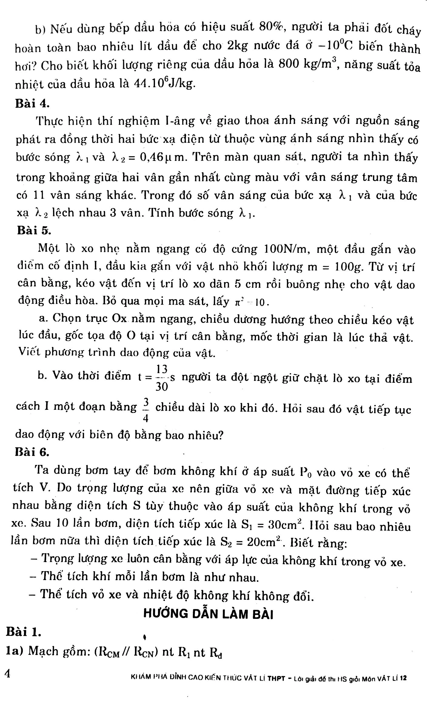 lời giải đề thi học sinh giỏi vật lí lớp 12 - Ảnh 3