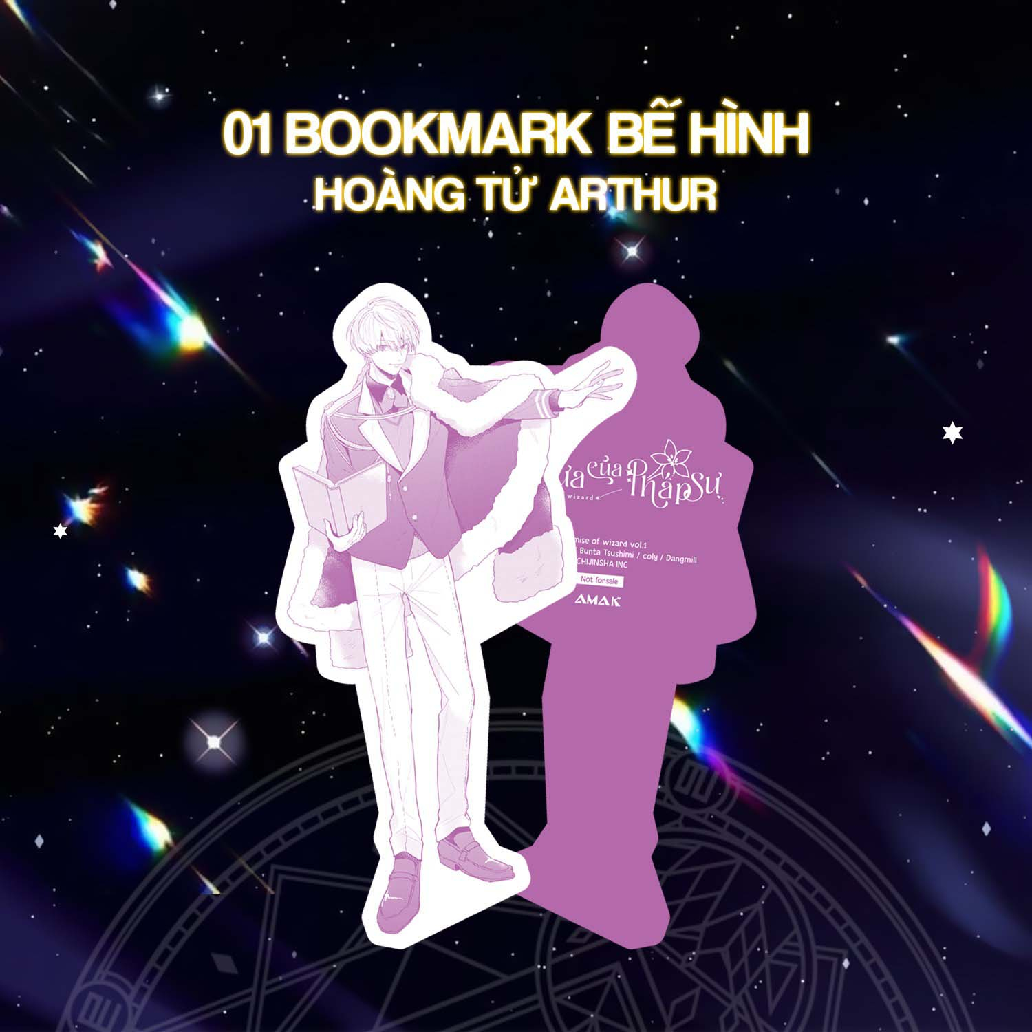 Lời Hứa Của Pháp Sư - Tập 1 - Tặng Kèm Bookmark Bế Hình + Postcard Các Pháp Sư Vương Quốc Trung Tâm + Postcard “Hiền Nhân” Akira + Clearcard - Ảnh 3