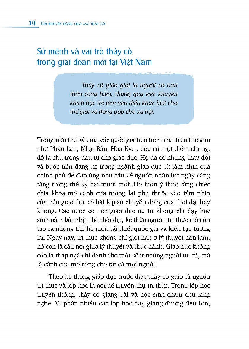 lời khuyên dành cho thầy cô - Ảnh 3