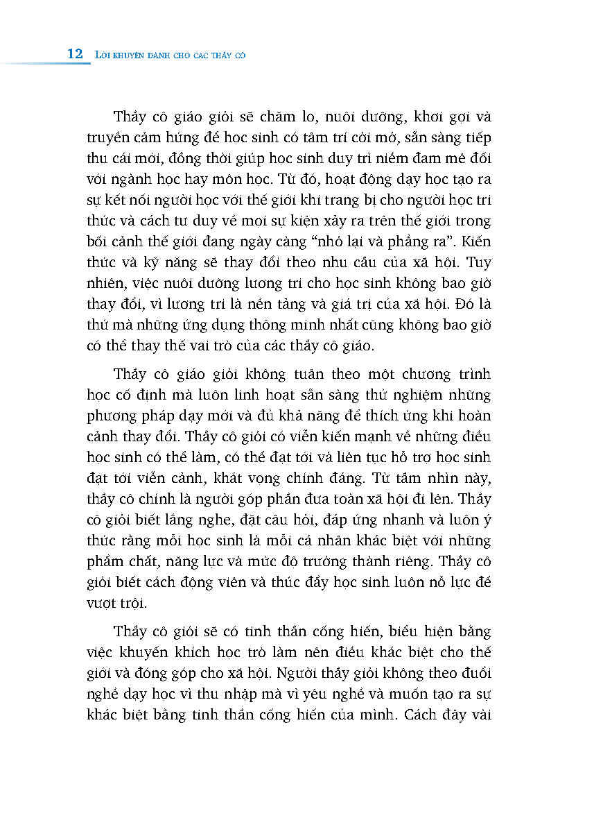 lời khuyên dành cho thầy cô - Ảnh 5