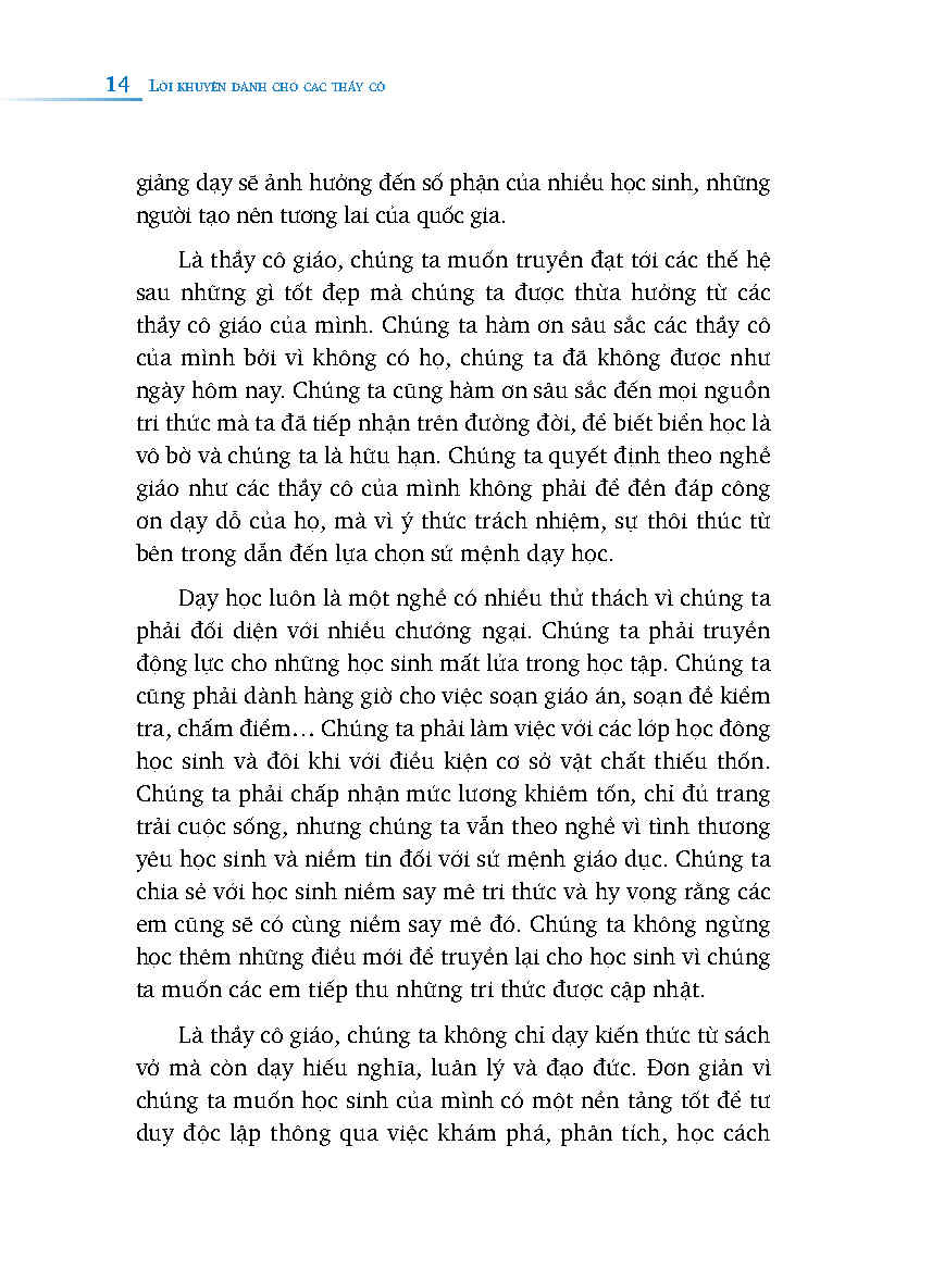lời khuyên dành cho thầy cô - Ảnh 7