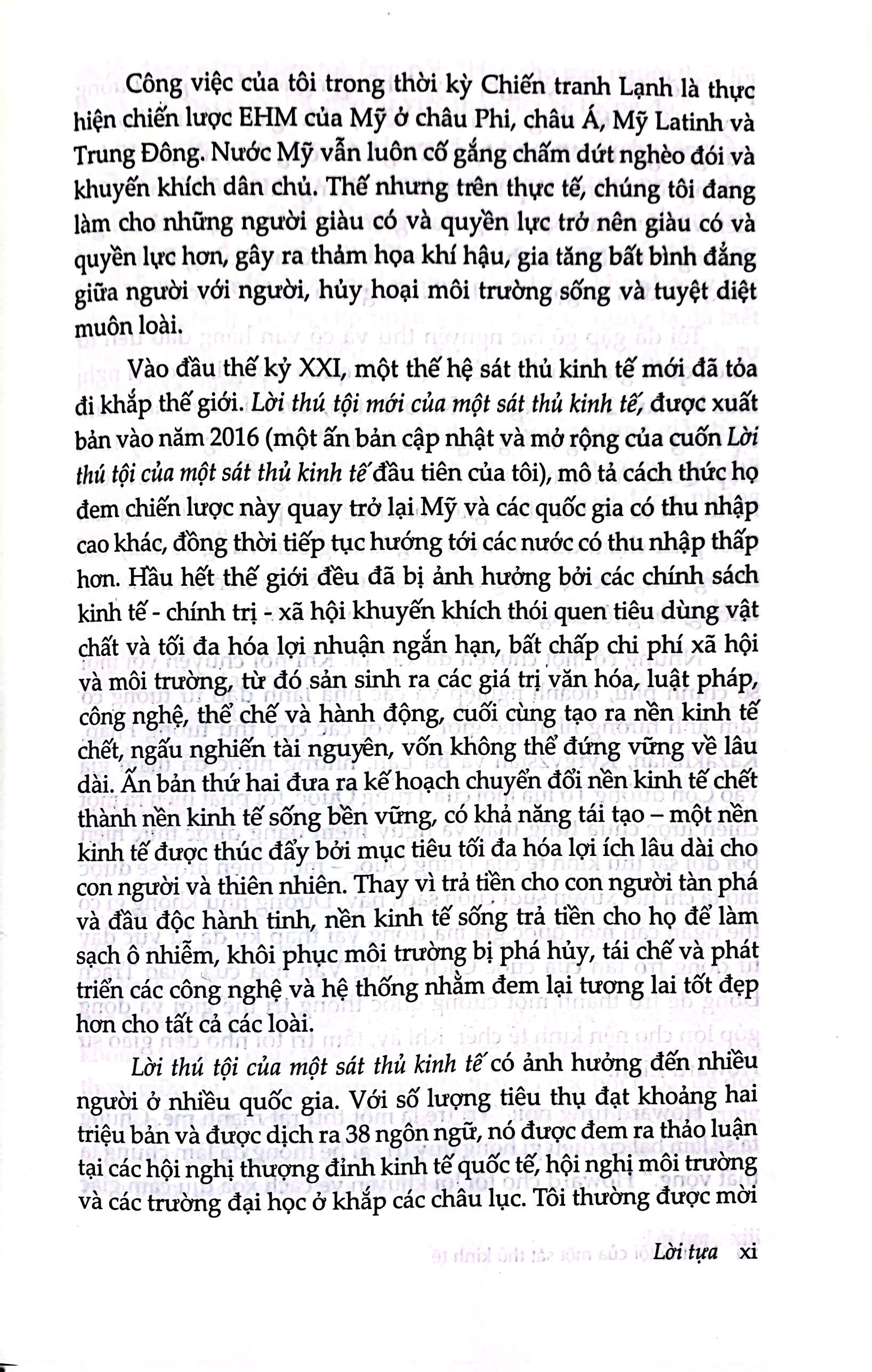 lời thú tội của một sát thủ kinh tế - bìa cứng (tái bản 2023) - Ảnh 8