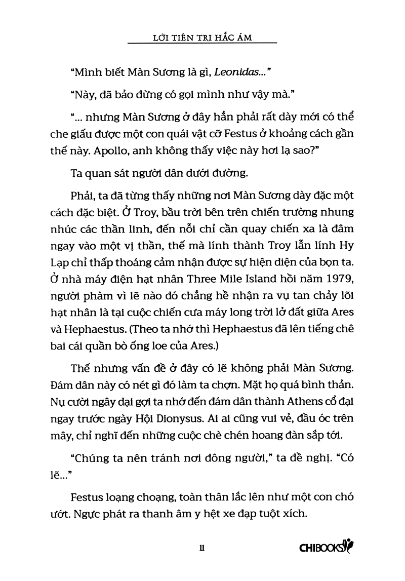 lời tiên tri hắc ám (tái bản 2018) - phần 2 series những thử thách của apollo - Ảnh 10
