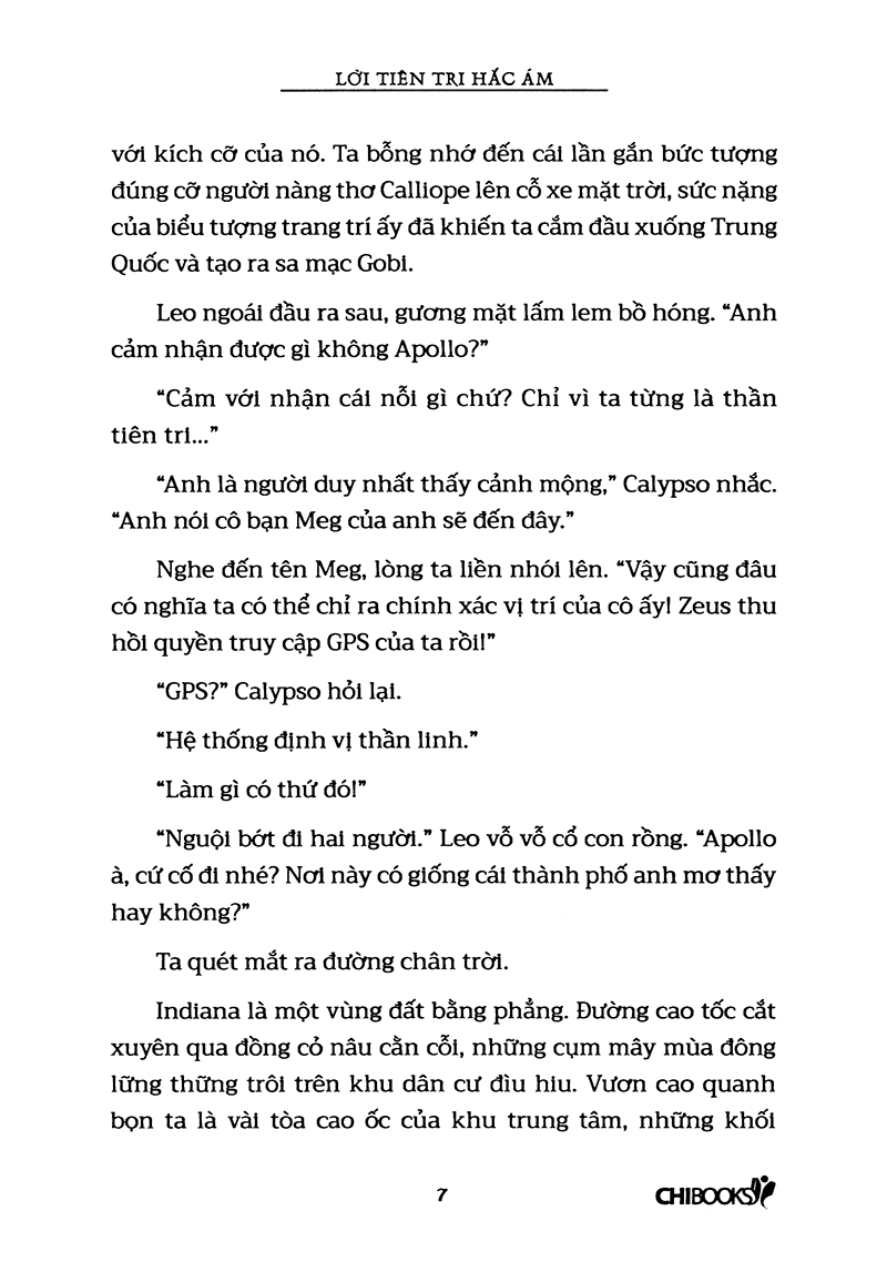lời tiên tri hắc ám (tái bản 2018) - phần 2 series những thử thách của apollo - Ảnh 6