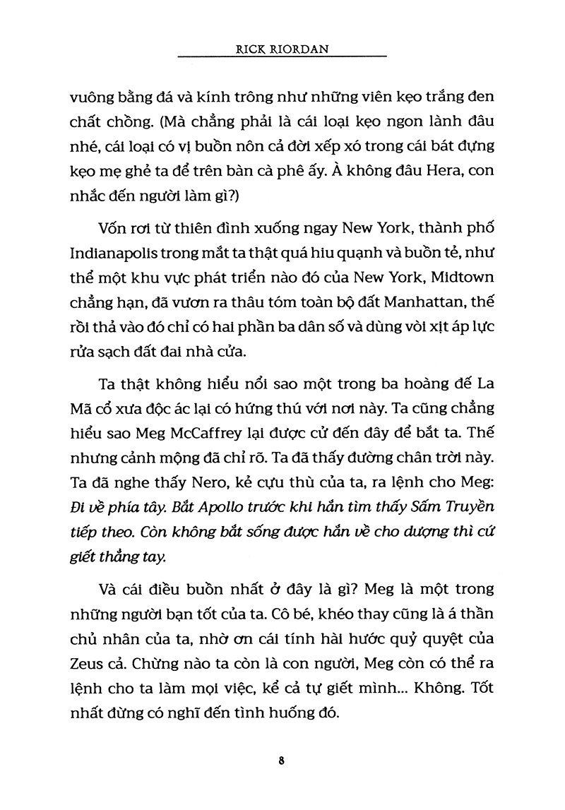 lời tiên tri hắc ám (tái bản 2018) - phần 2 series những thử thách của apollo - Ảnh 7