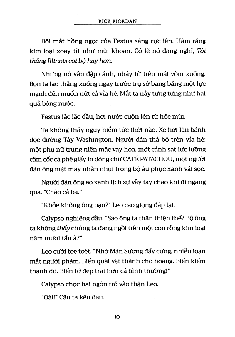 lời tiên tri hắc ám (tái bản 2018) - phần 2 series những thử thách của apollo - Ảnh 9