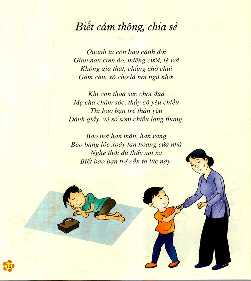 lời vàng trao con - tuyển tập thơ về kỹ năng sống (tái bản 2024) - Ảnh 10