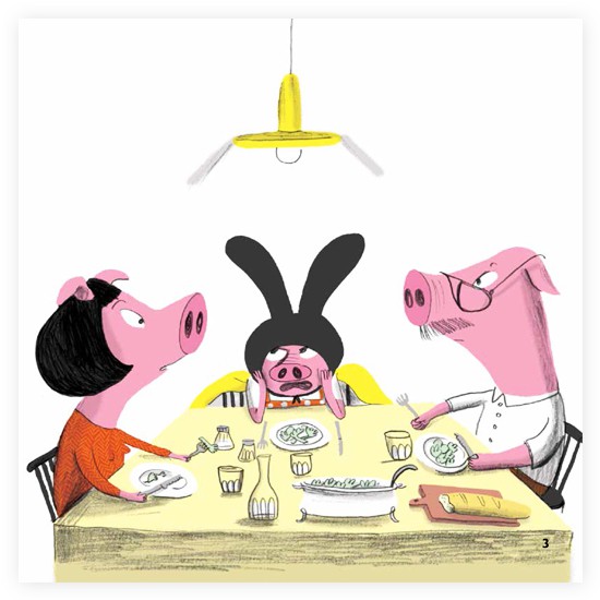 lợn tai thỏ bobby - con ứ ăn rau đâu! - Ảnh 3