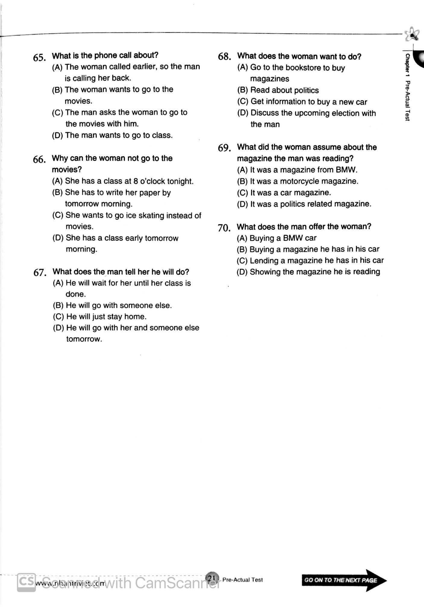 longman new real toeic full actual tests (kèm cd) - Ảnh 10