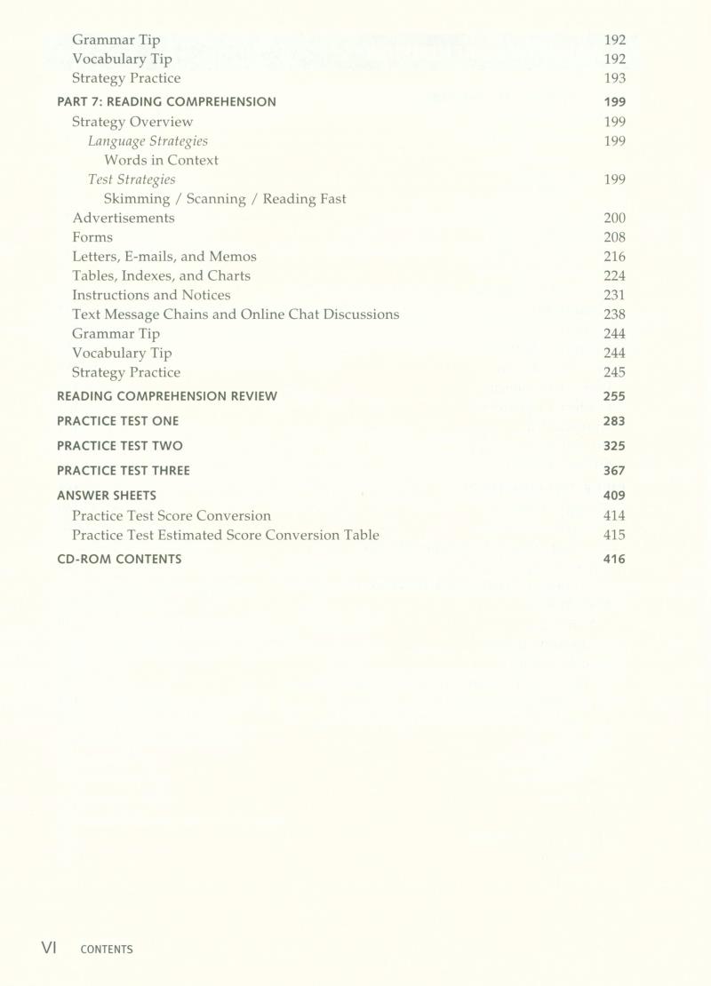 longman preparation series for the toeic test: listening and reading (6th edition) student book with mp3 & answer key level intermediate - Ảnh 5