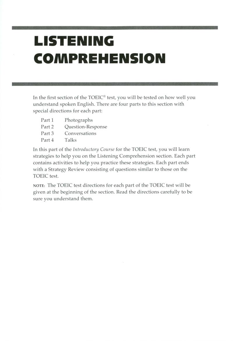 longman preparation series for the toeic test: listening and reading (6th edition) student book with mp3 & answer key level intro - Ảnh 6