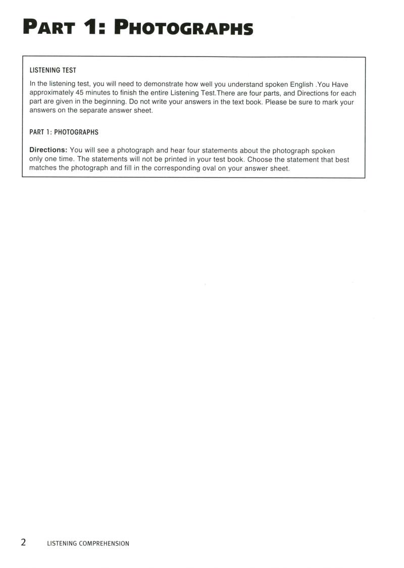 longman preparation series for the toeic test: listening and reading (6th edition) student book with mp3 & answer key level intro - Ảnh 7