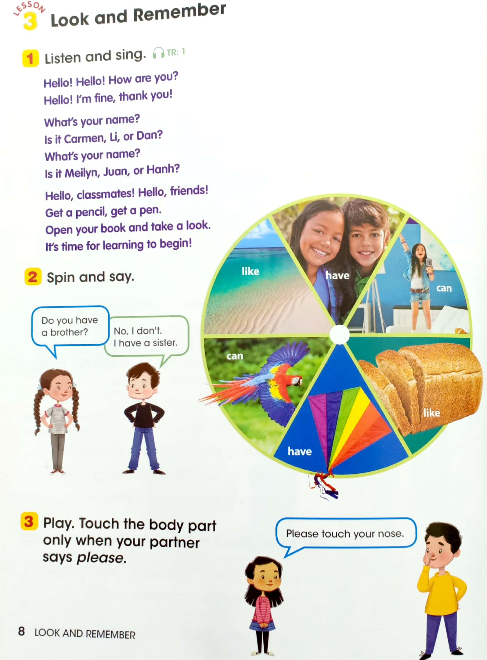 look 2 (look, american english) - student book - Ảnh 6