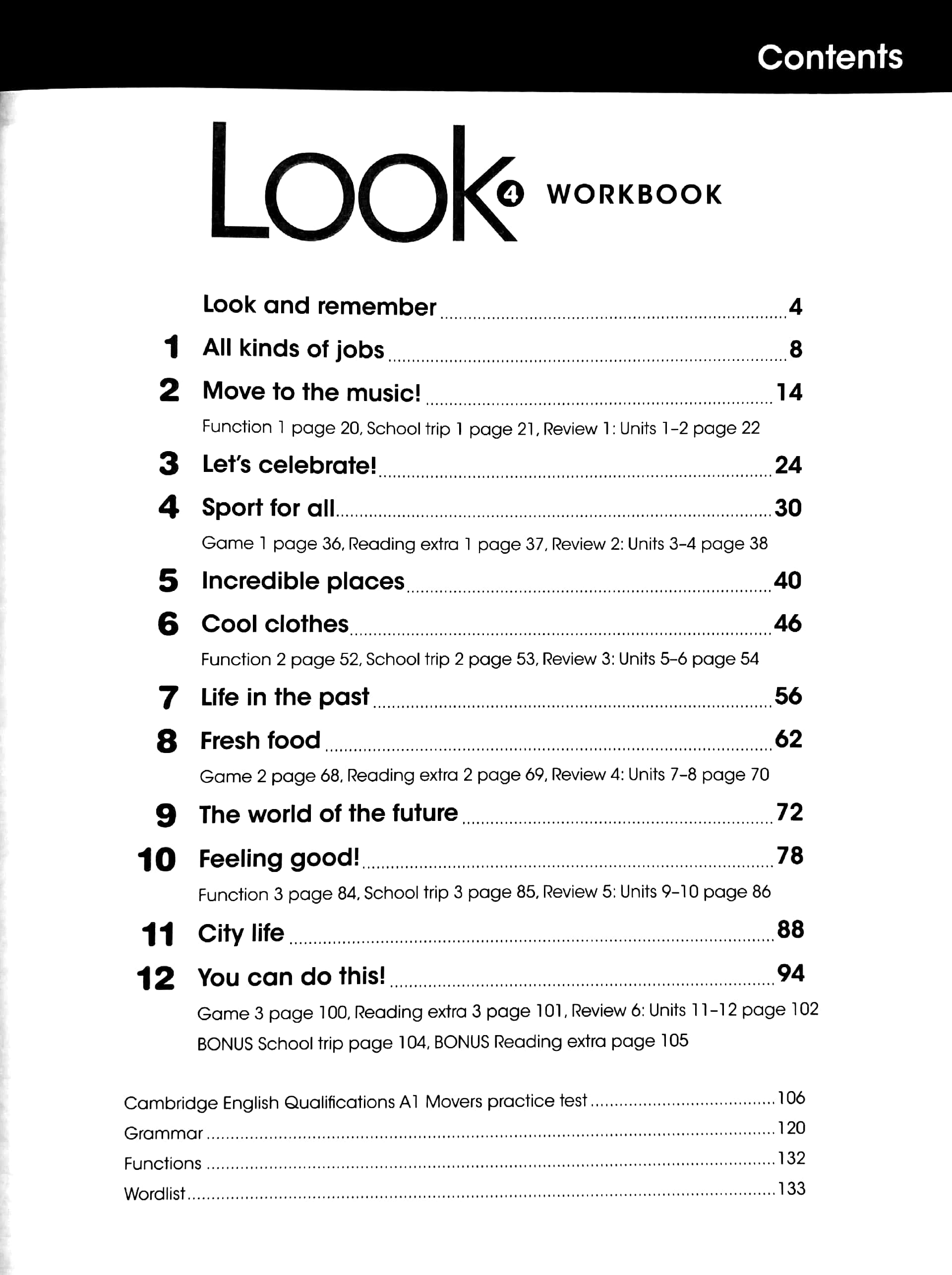 look 4 british english workbook with online practice - Ảnh 3