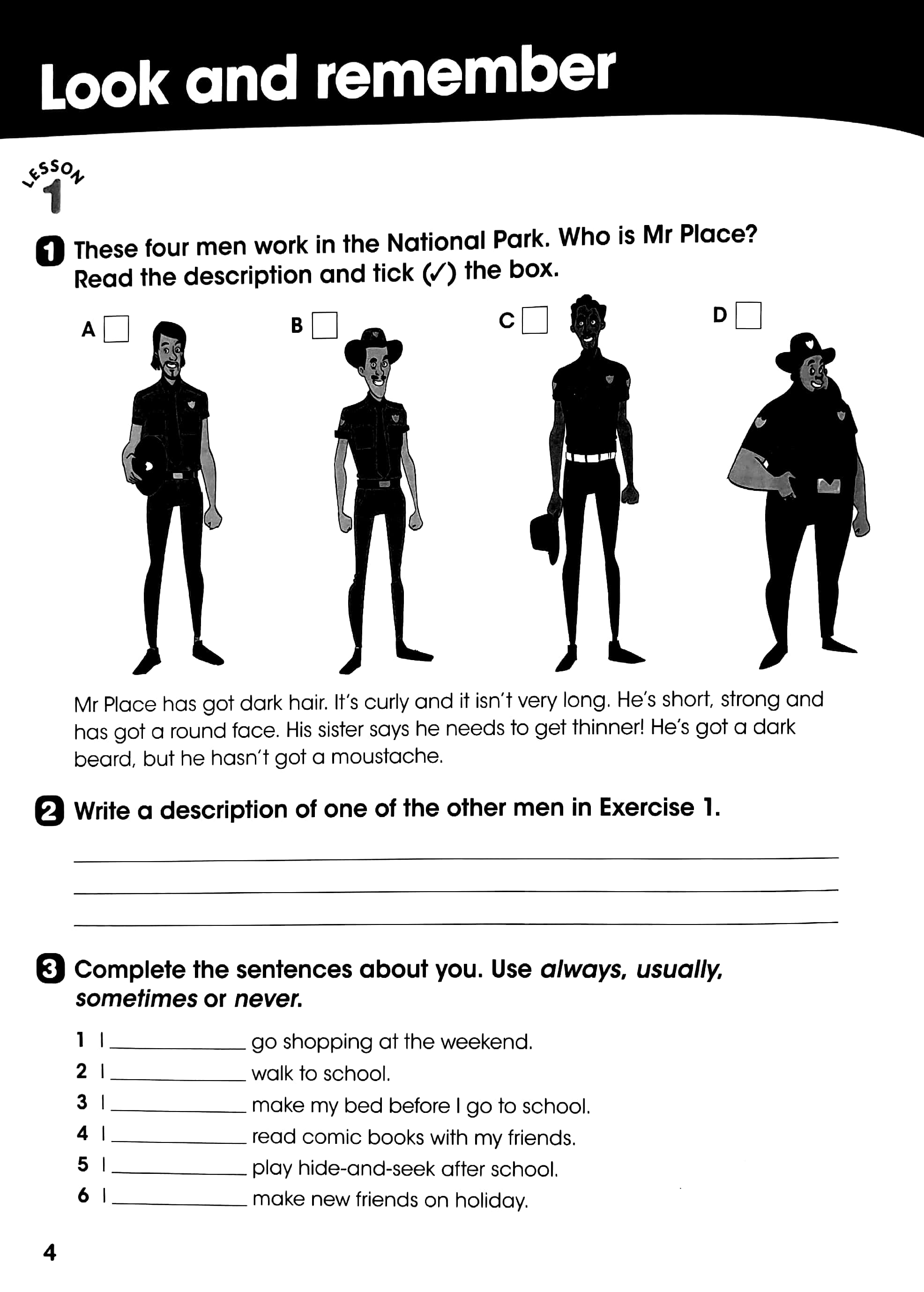 look 4 british english workbook with online practice - Ảnh 4