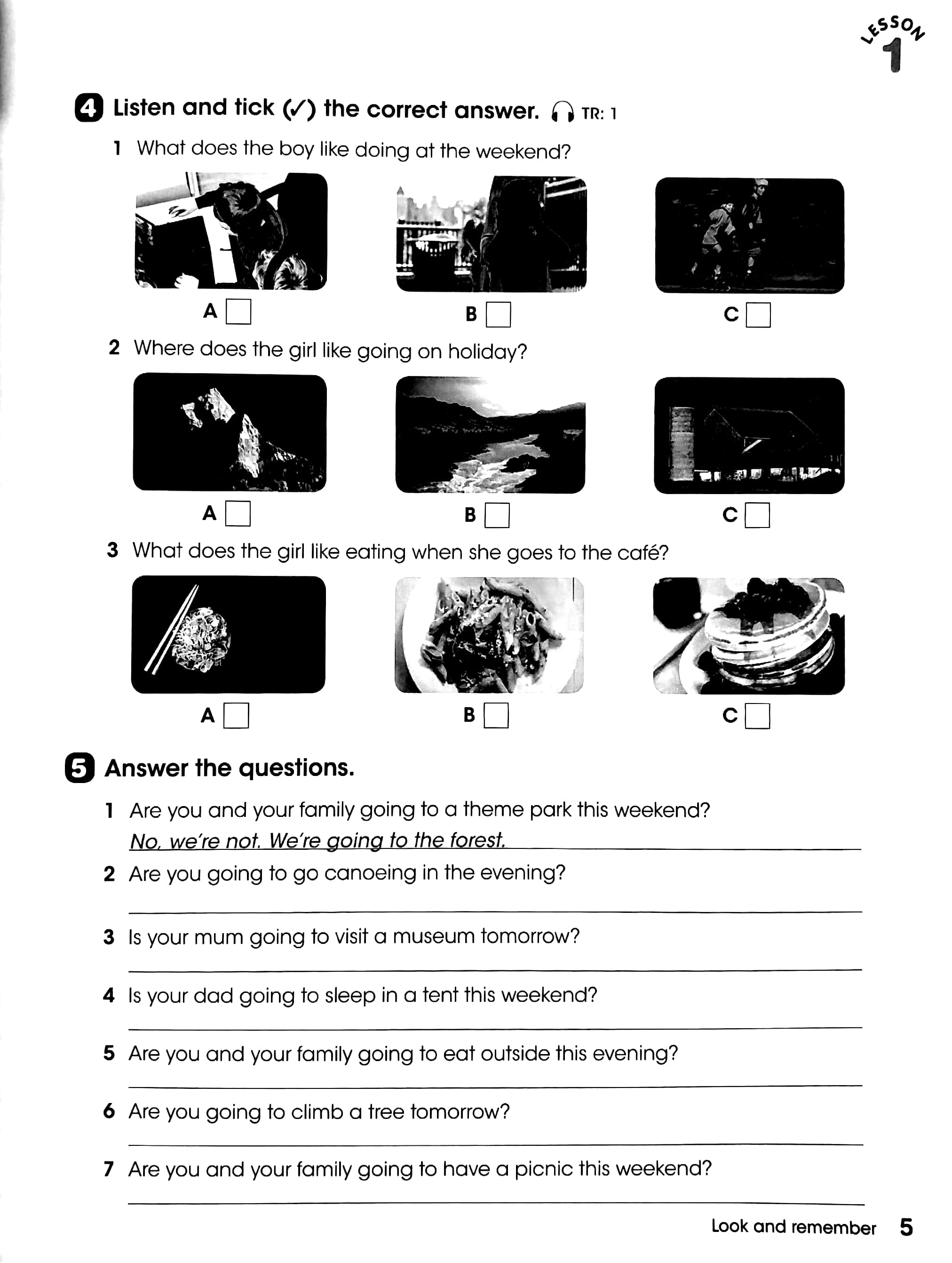 look 4 british english workbook with online practice - Ảnh 5