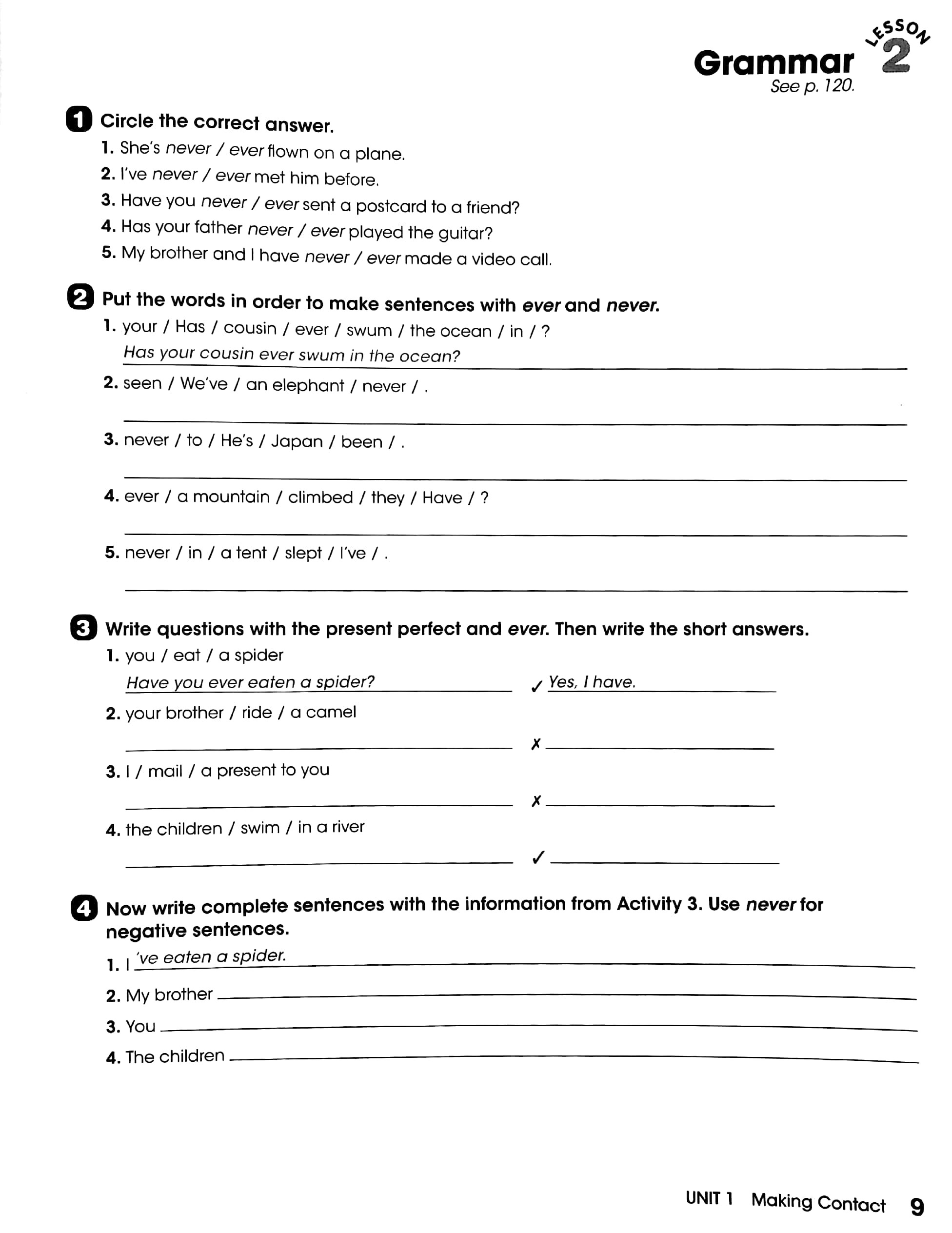 look 5 - workbook with online practice (bre) - Ảnh 6