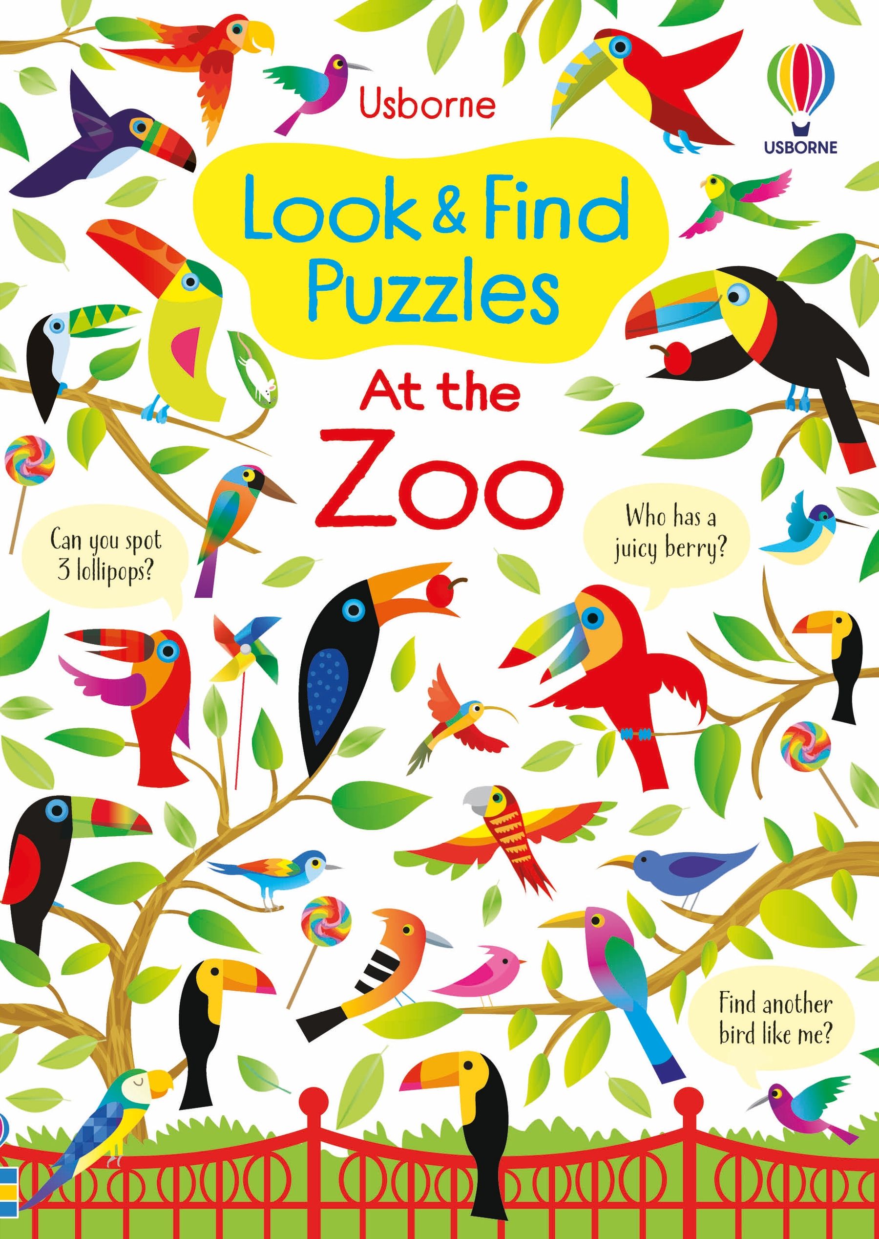 look and find puzzles: at the zoo - Ảnh 2