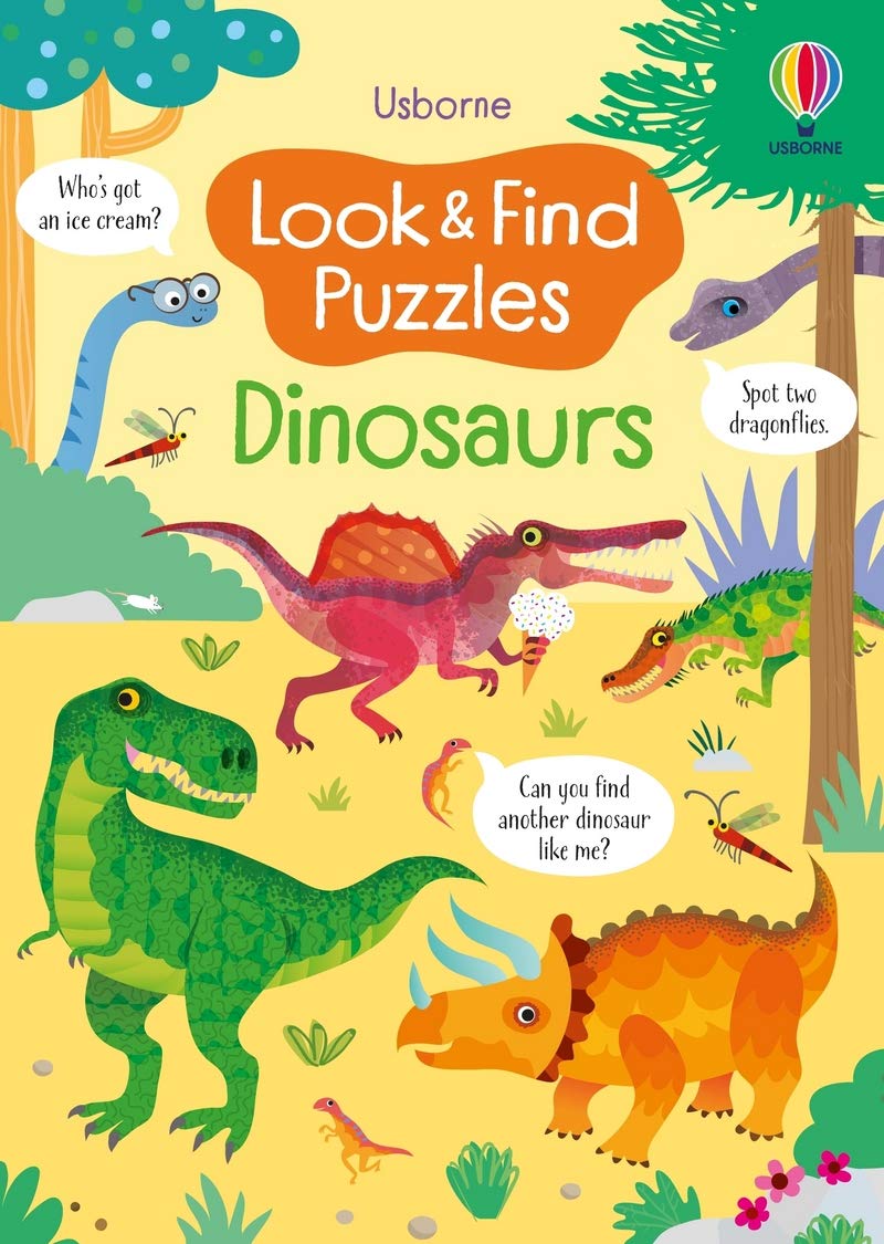 look and find puzzles dinosaurs - Ảnh 2