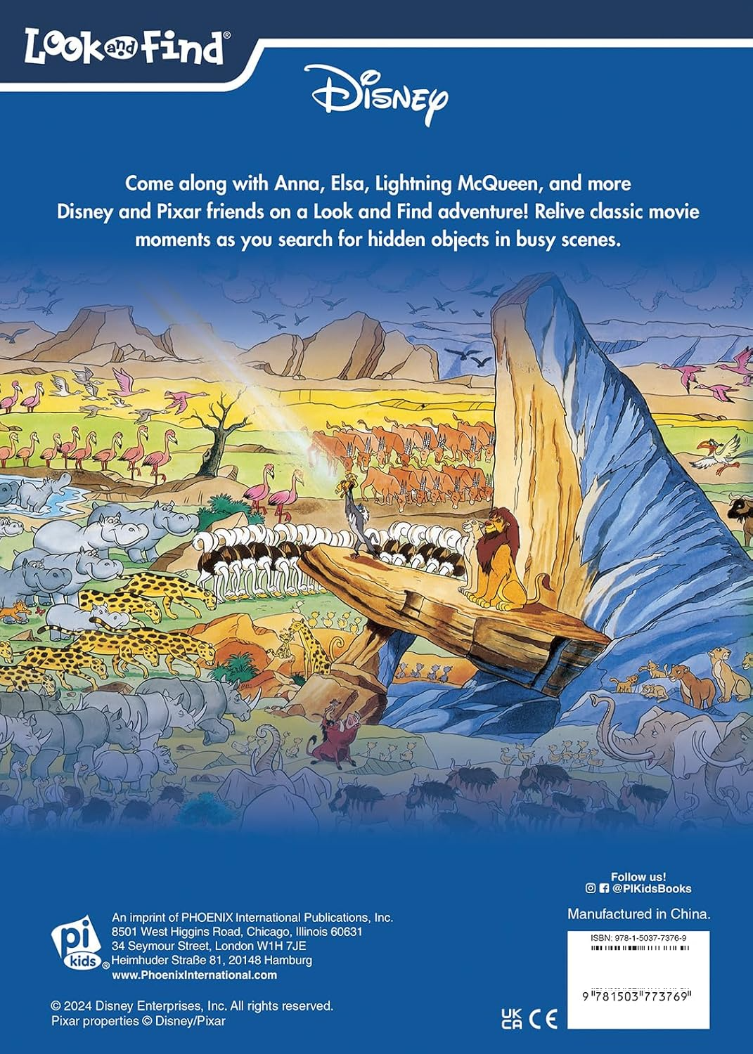 Look And Find Sticker Book Disney Pixar Movie Adventures - Ảnh 3