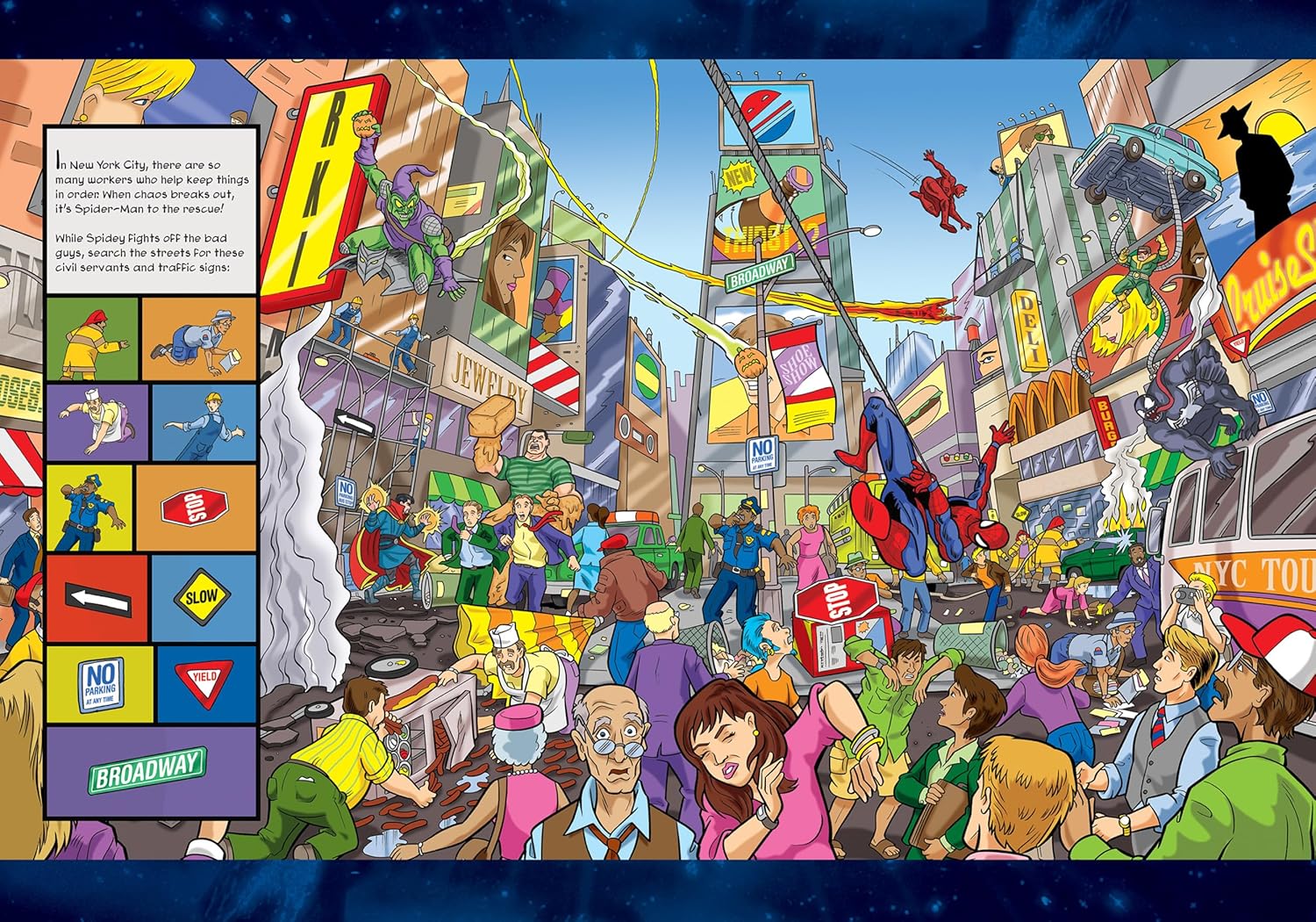 Look And Find Sticker Book Marvel Heroes And Villains - Ảnh 4